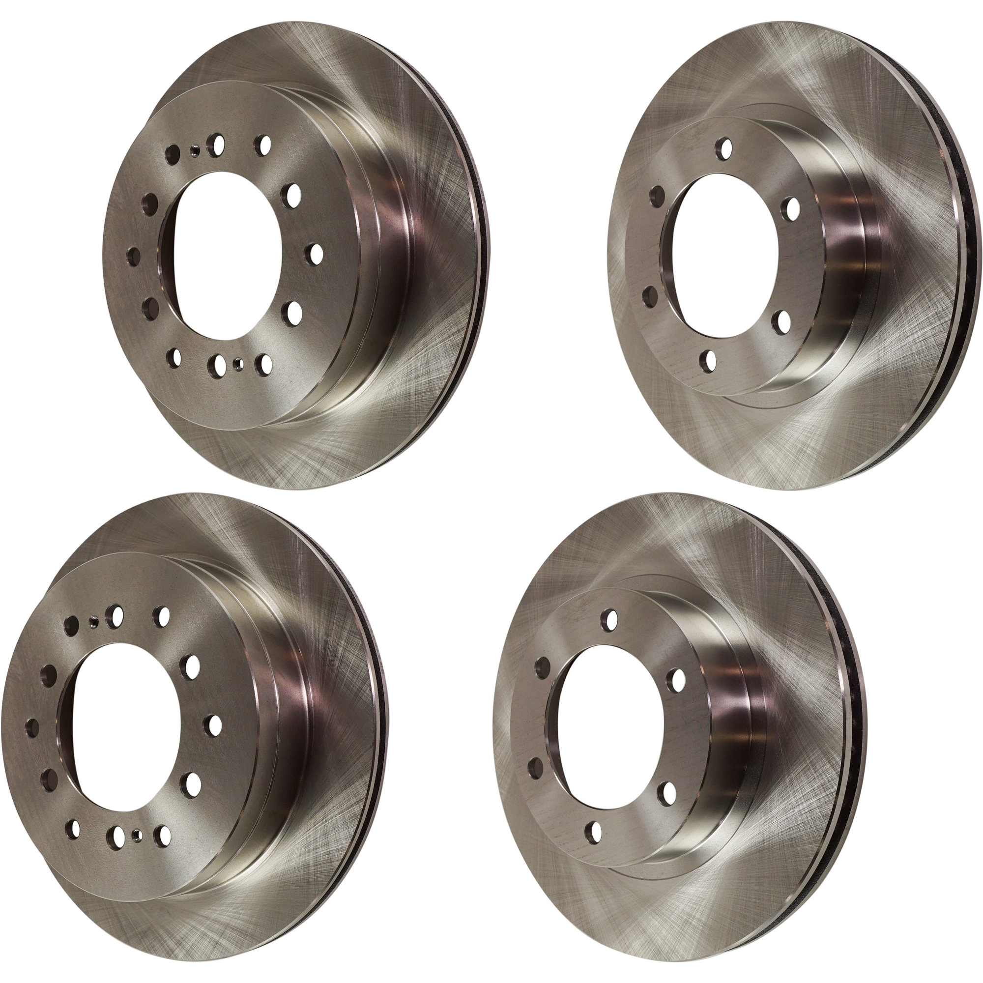 AM 4RUNNER 03-09 FJ CRUISER 07-09 FRONT AND REAR BRAKE DISC 4 Wheel Set SKU SET JT27110003-4 B OEM 4243160295-4243160200-42431602