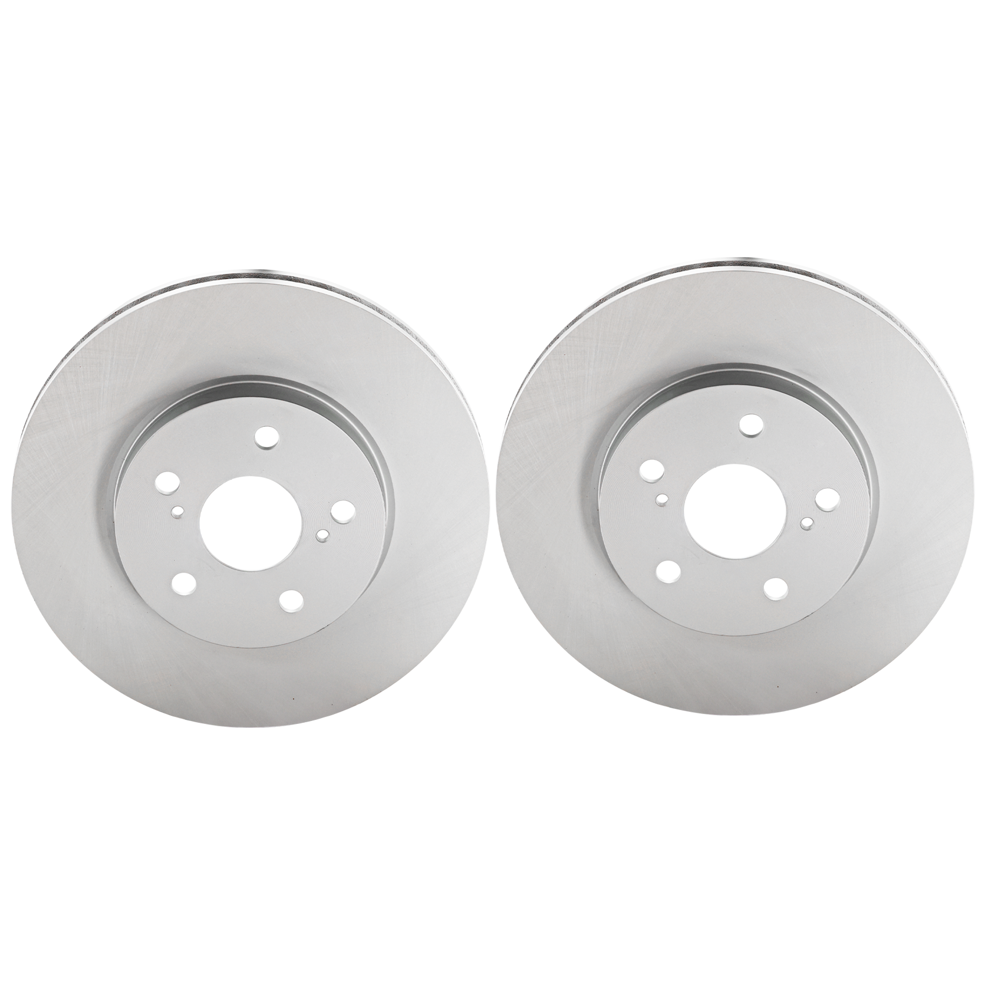 AM CAMRY 02-06 SIENNA 04-10 FRONT BRAKE DISC RH AND LH Plain Surface G Coated Cast Iron Vented 5 Lugs SKU SET JT27110008G 2 OEM 4351208040 PFM