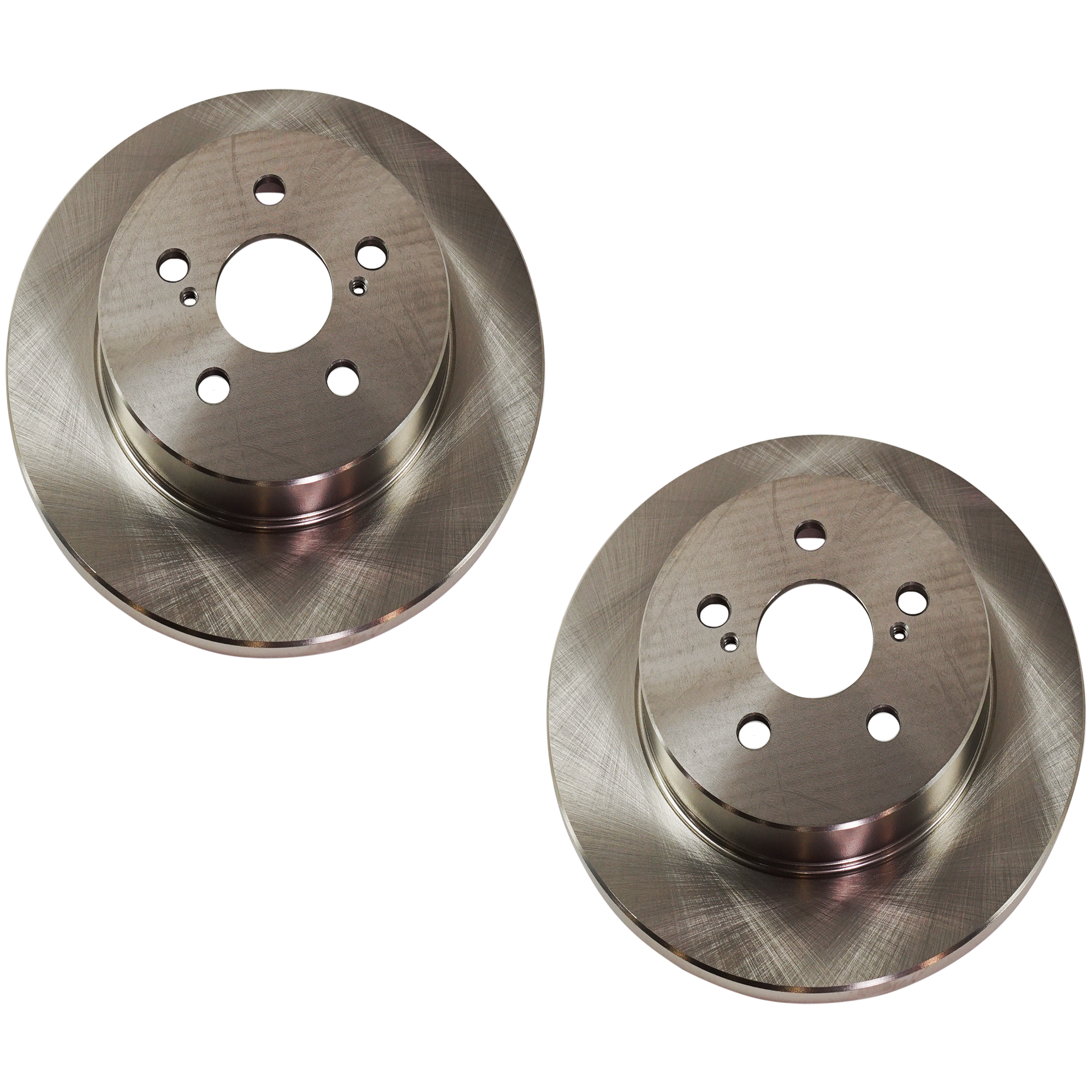AM COROLLA 09-22 PRIUS 10-22 REAR BRAKE DISC 2 Wheel Set SKU SET JT27110019-2 OEM 4243102250-4243102200-42431123