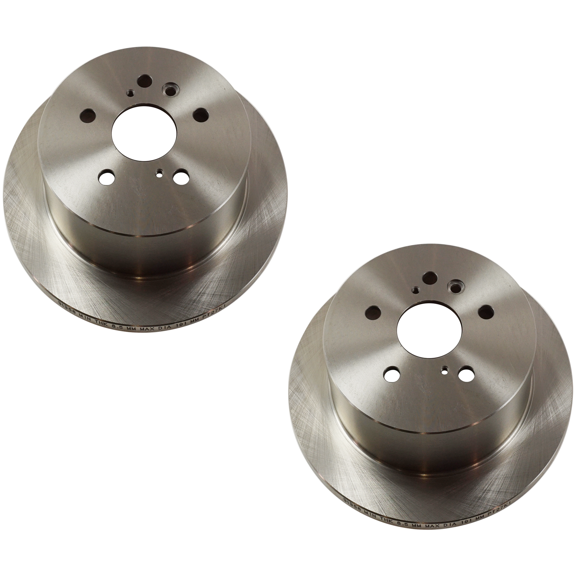 AM RX330-04-06 HIGHLANDER 04-07 RX350-07-09 REAR BRAKE DISC RH AND LH 2 Wheel Set SKU SET JT27110025-2 OEM 4243148041-424310E011