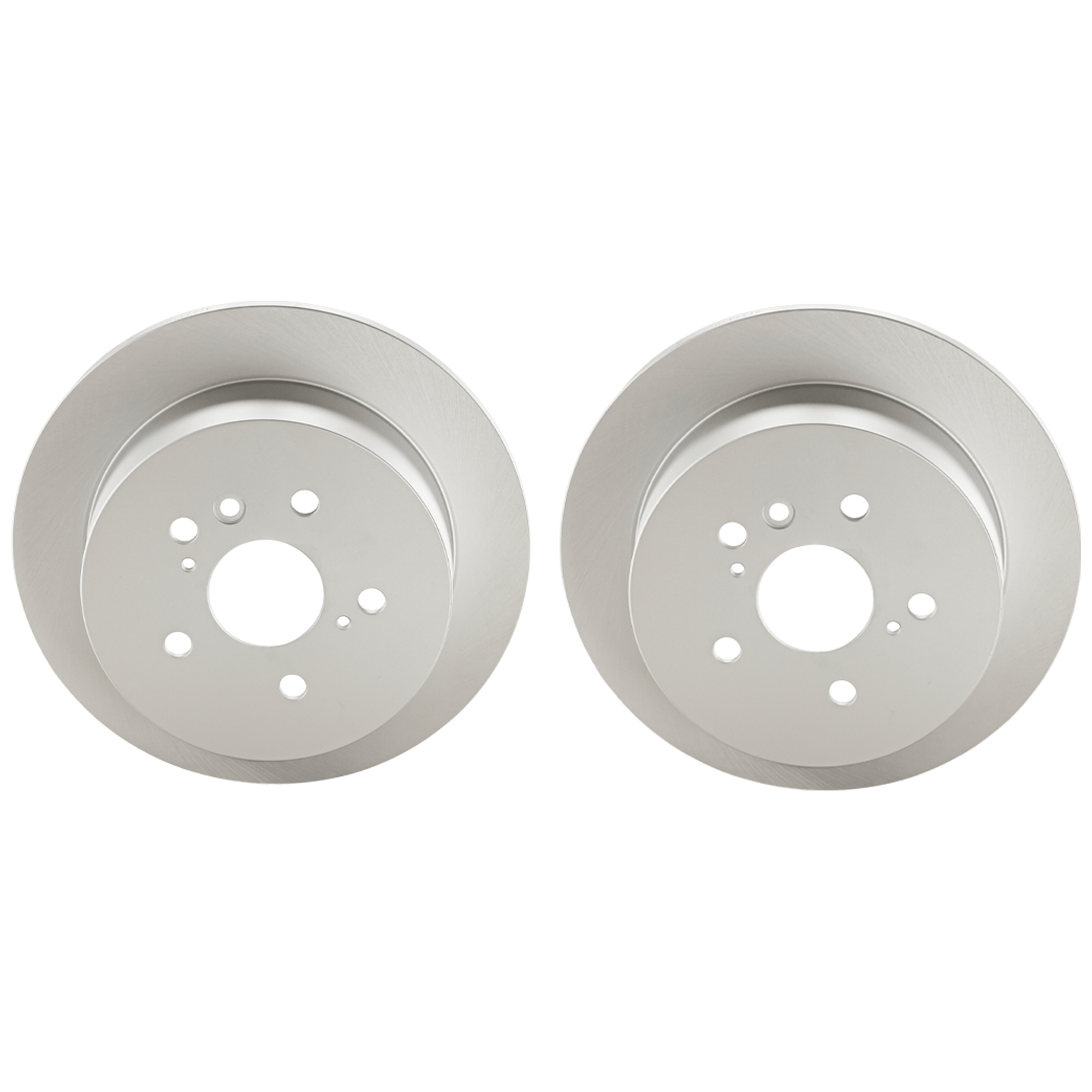 AM HIGHLANDER 04-07 RX330-04-06 RX350-07-09 RX400H 06-08 REAR BRAKE DISC RH AND LH Plain Surface G Coated Cast Iron Solid 5 Lugs SKU SET JT27110025G 2 OEM 424310e011 PFM
