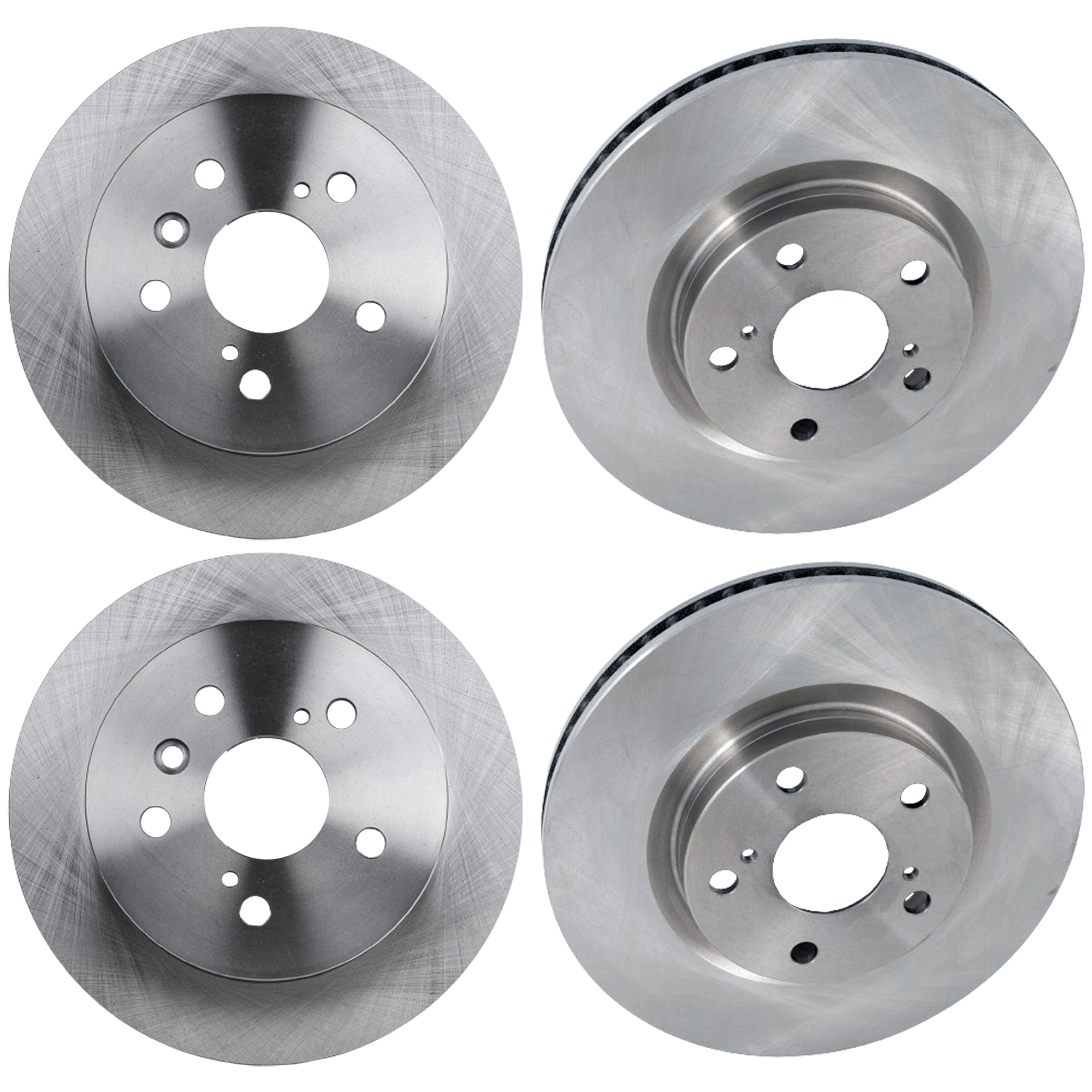 AM AVALON 13-18 CAMRY 12-17 FRONT AND REAR BRAKE DISC 4 Wheel Set SKU SET JT27110045-4 D OEM 4351242050-4351202250-19184294