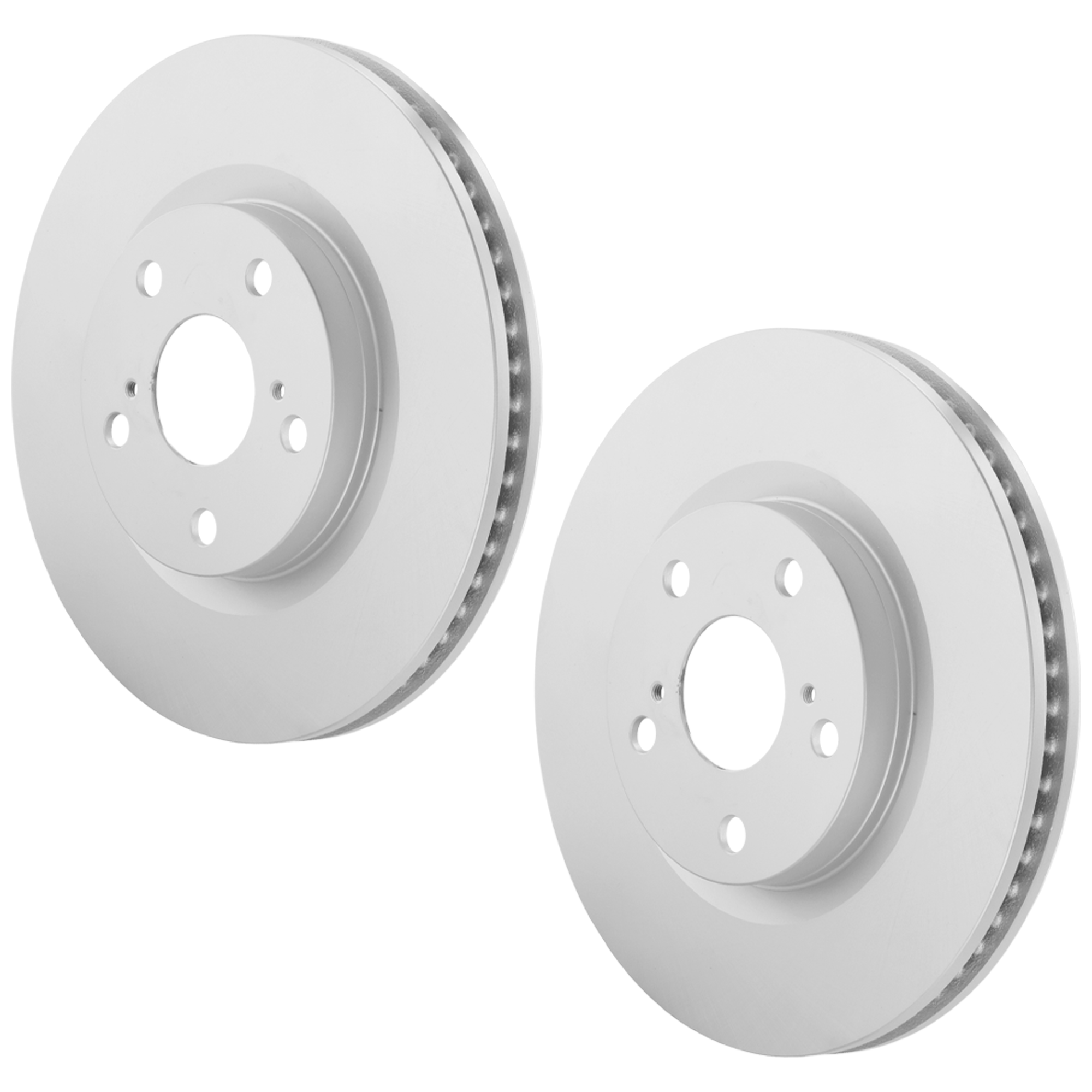 AM CAMRY 07-17 MATRIX 09-13 RAV4-06-18 FRONT BRAKE DISC RH AND LH Plain Surface G Coated Cast Iron Vented 5 Lugs SKU SET JT27110045G 2 OEM 4351202250 PFM