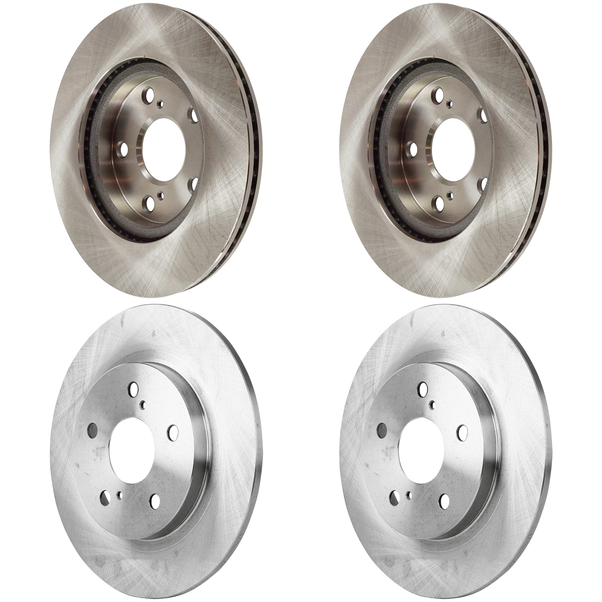 AM XB 08-15 FRONT AND REAR BRAKE DISC 4 Wheel Set SKU SET JT27110047-4 A OEM 4243112290-4243102210-19184535