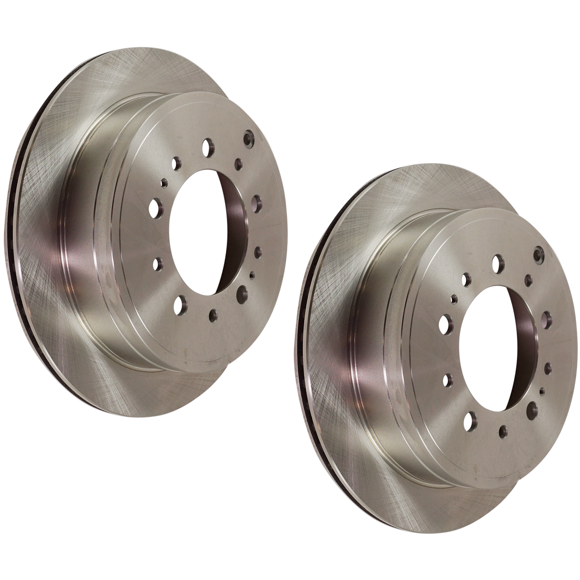 AM TUNDRA 07-21 SEQUOIA 08-22 REAR BRAKE DISC RH AND LH 2 Wheel Set SKU SET JT27110065-2 OEM 424310C010-424310C011