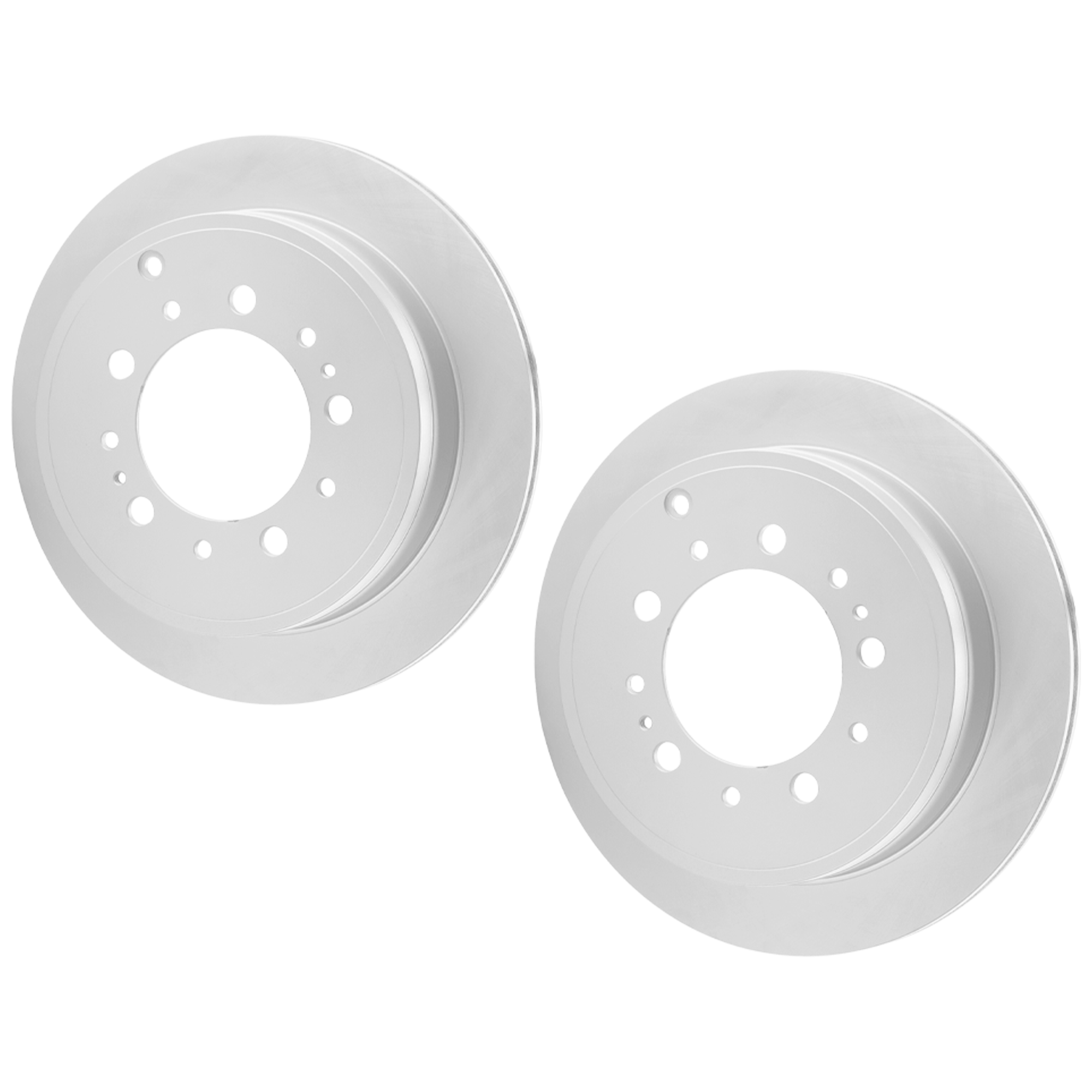 AM TUNDRA 07-21 SEQUOIA 08-22 REAR BRAKE DISC RH AND LH Plain Surface G Coated Cast Iron Vented 5 Lugs SKU SET JT27110065G 2 OEM 424310C010 PFM