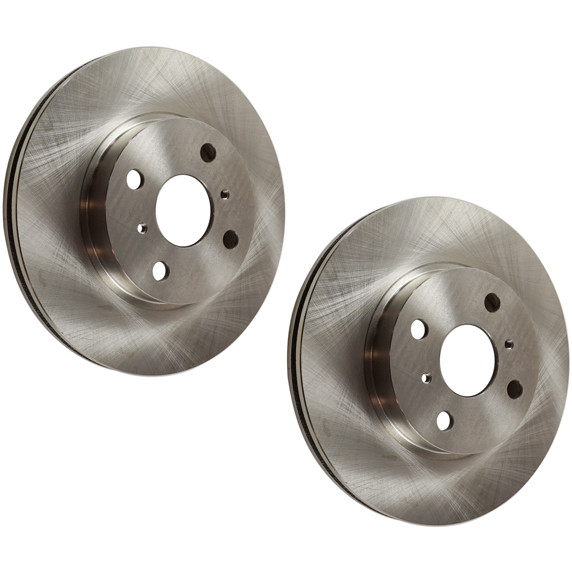 AM PRIUS C 12-19 YARIS 06-18 FRONT BRAKE DISC RH AND LH 2 Wheel Set SKU SET JT27110069-2 OEM 4351252120-3501011G08-435120D1