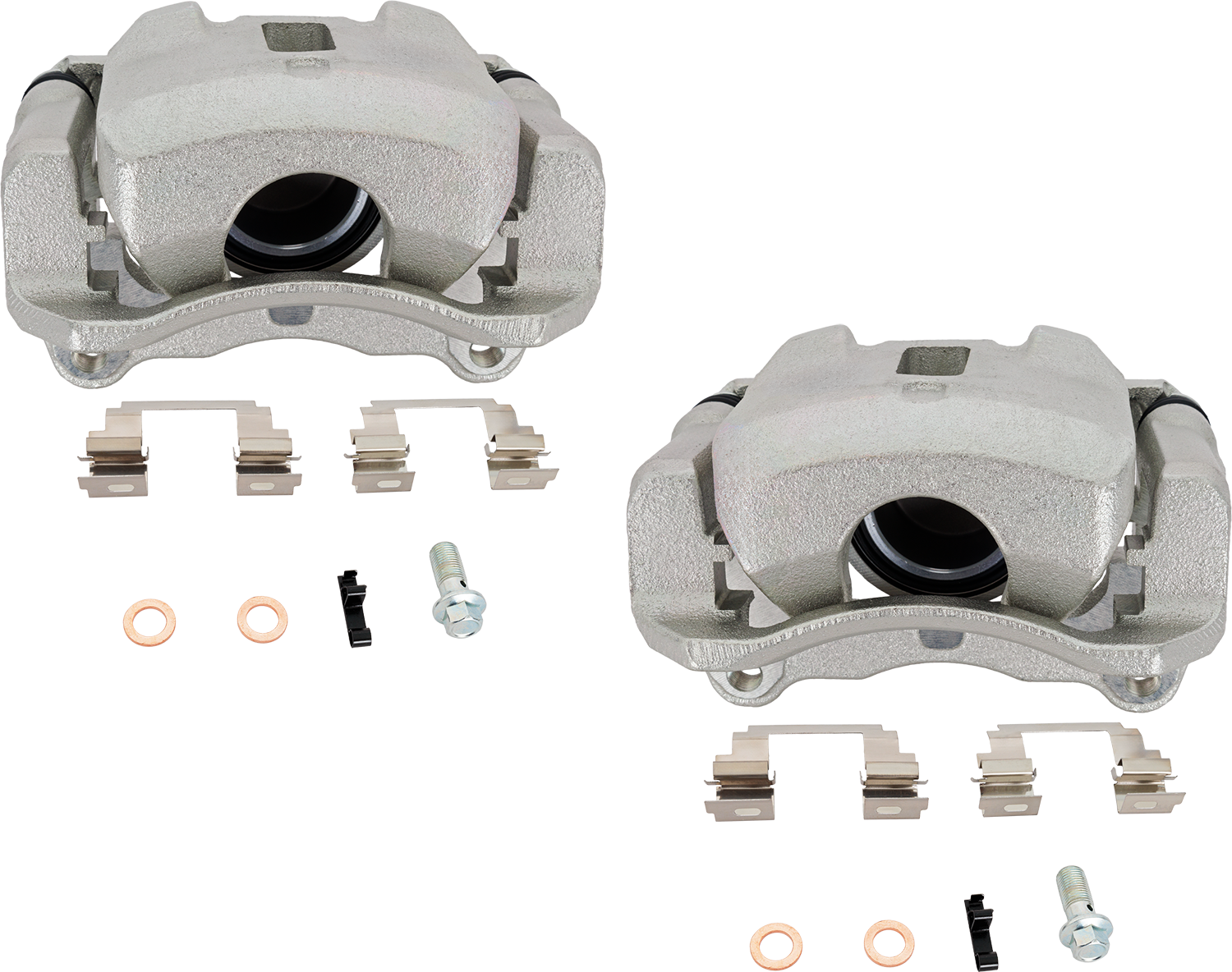 AM COROLLA MATRIX 03-08 FRONT BRAKE KIT WITH CALIPERS 2 Wheel Set Includes 2 Brake Caliper SKU SET JT27150001