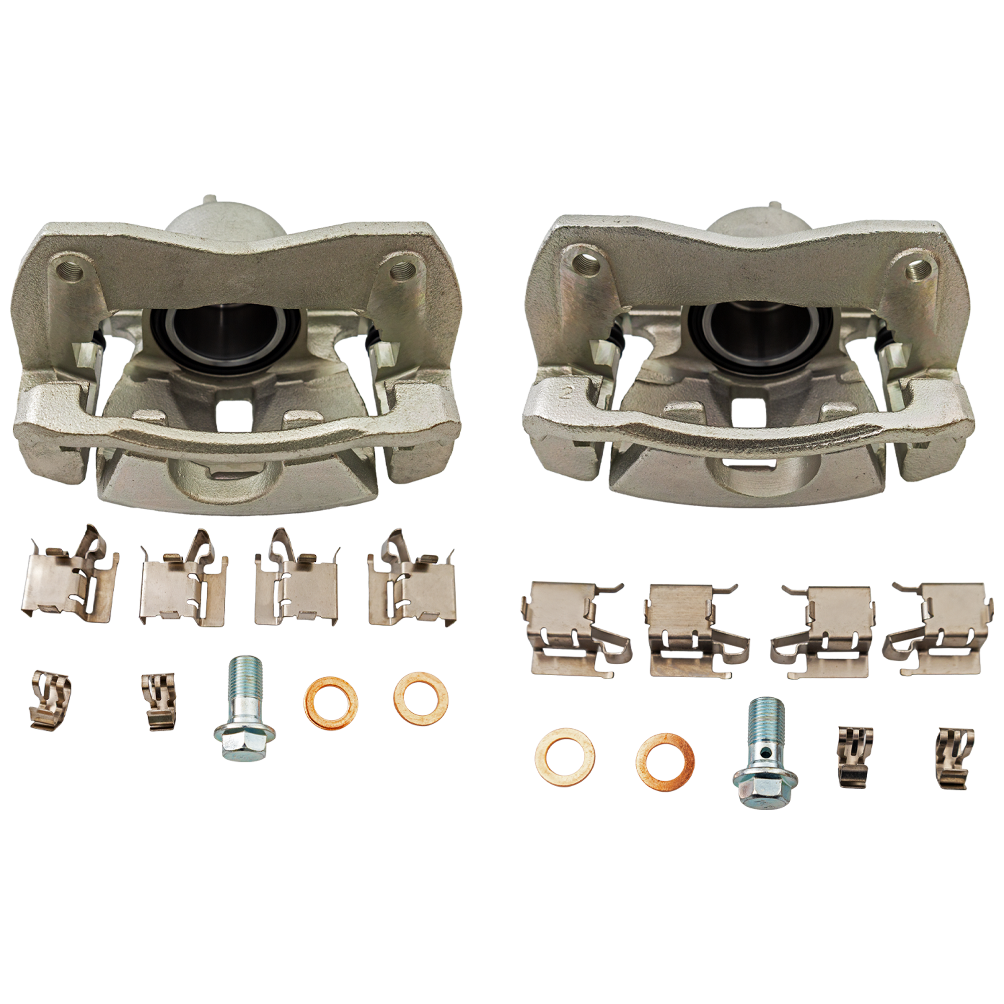 AM COROLLA IM 17-18 RAV4-06-18 FRONT BRAKE KIT WITH CALIPERS 2 Wheel Set Includes 2 Brake Caliper SKU SET JT27150009