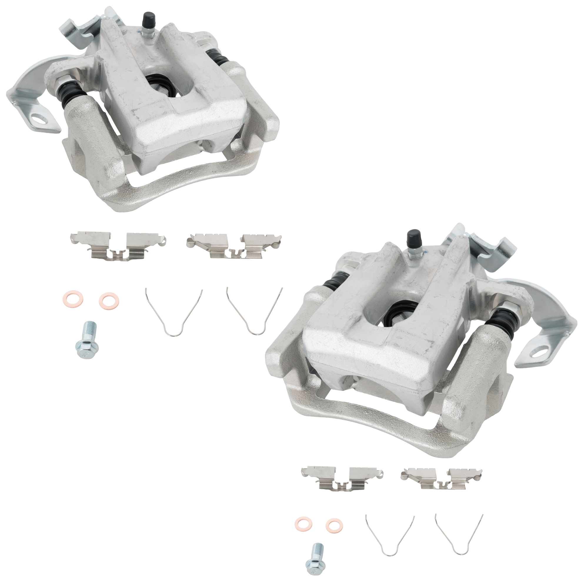 AM PRIUS 12-15 PRIUS PLUG IN 10-15 REAR BRAKE KIT WITH CALIPERS 2 Wheel Set Includes 2 Brake Caliper SKU SET JT27160037
