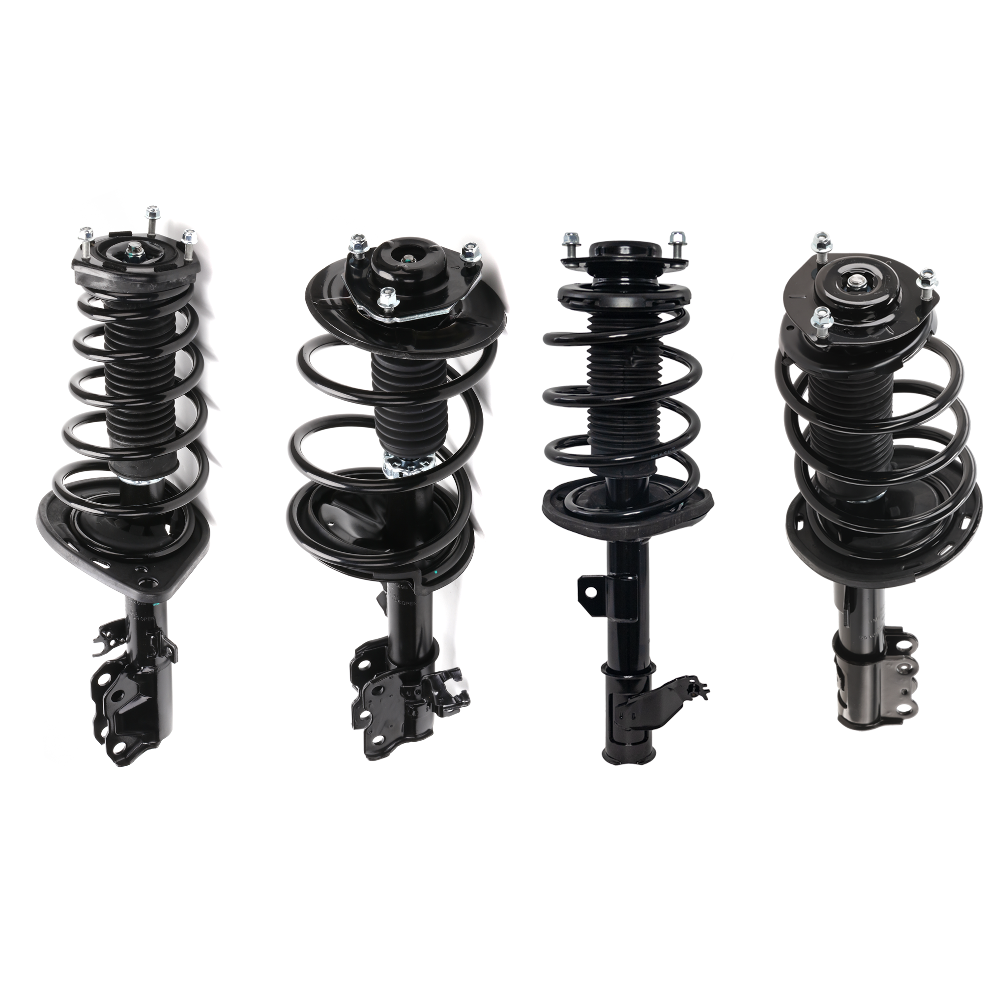 AM CAMRY 12-17 FRONT AND REAR FULLY LOADED STRUT RH AND LH Gas Charged Twin tube exc. SE models Set of 4 SKU SET JT28050033-4 OEM 15025-4854009C30 SR4266 LS5