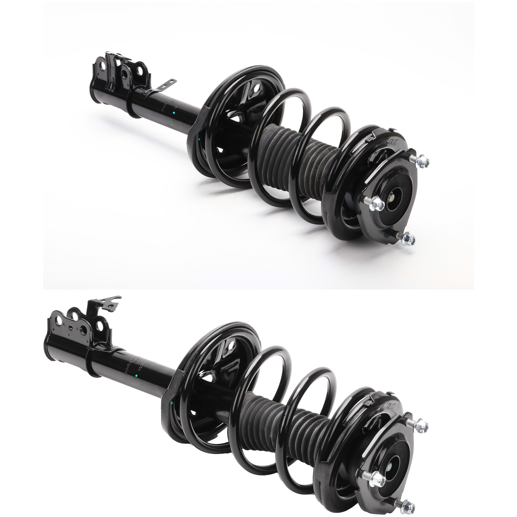 AM RAV4-96-00 FRONT LOADED STRUT RH AND LH All Wheel Drive 4 Door w P215-70R16 Tires Set of 2 SKU SET JT28050071