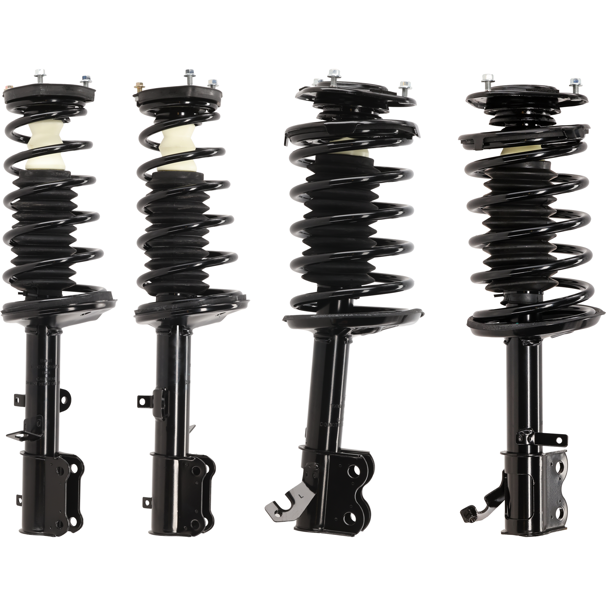 AM COROLLA 93-02 PRIZM 98-02 FRONT AND REAR FULLY LOADED STRUT RH AND LH Gas Charged Twin tube Set of 4 SKU SET JT280508-4 OEM 11151-271952-813752-816058
