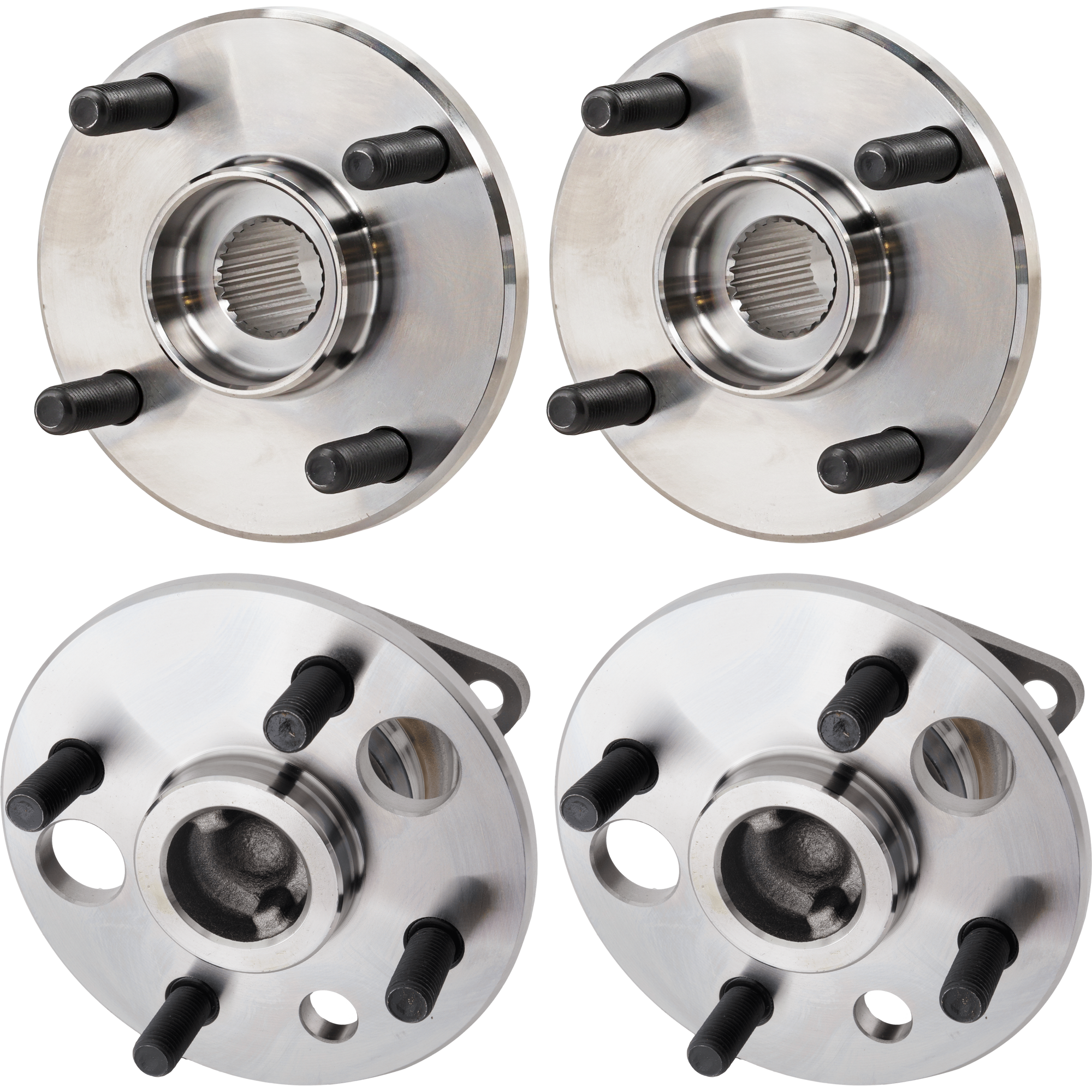 AM COROLLA 93-02 PRIZM 93-97 PRIZM 98-02 FRONT AND REAR HUB ASSEMBLY RH AND LH SKU SET JT283701-4 OEM 2094-24631-512018-516084-71201