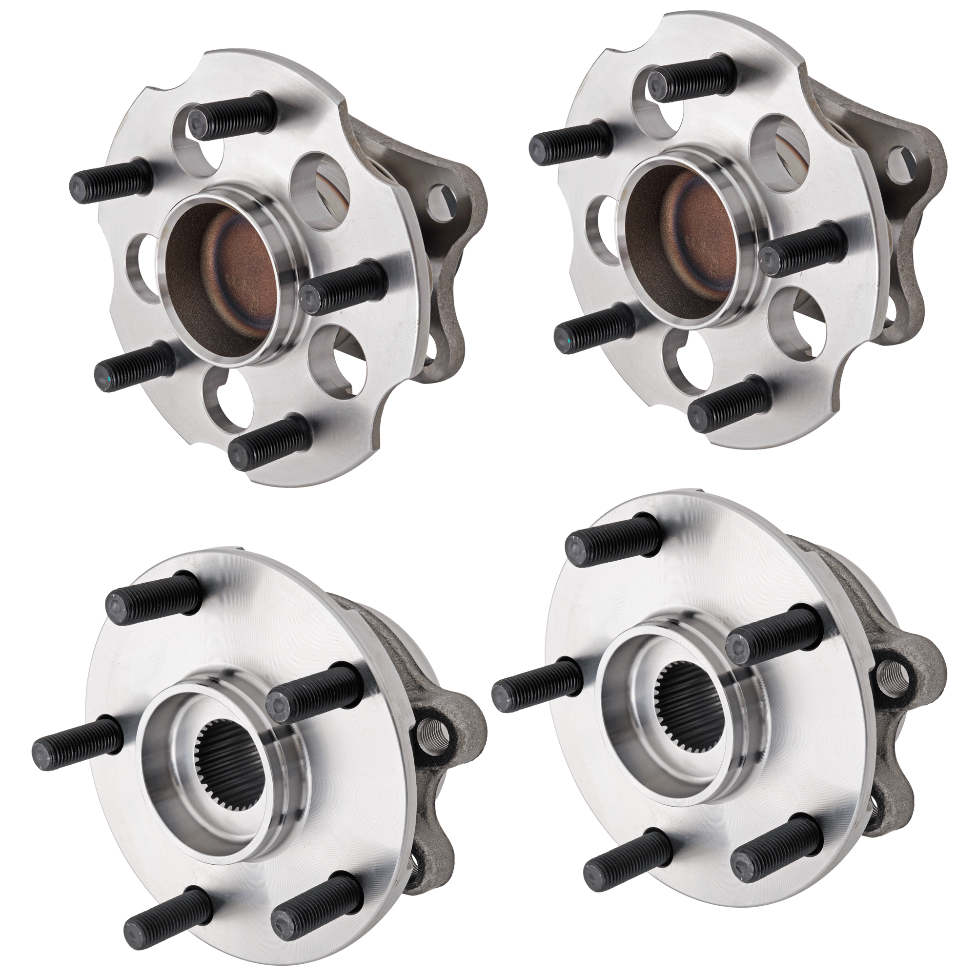 AM MIRAI 16-20 FRONT AND REAR HUB ASSEMBLY RH AND LH Front Wheel Drive SKU SET JT283708-4 A OEM 435500R020