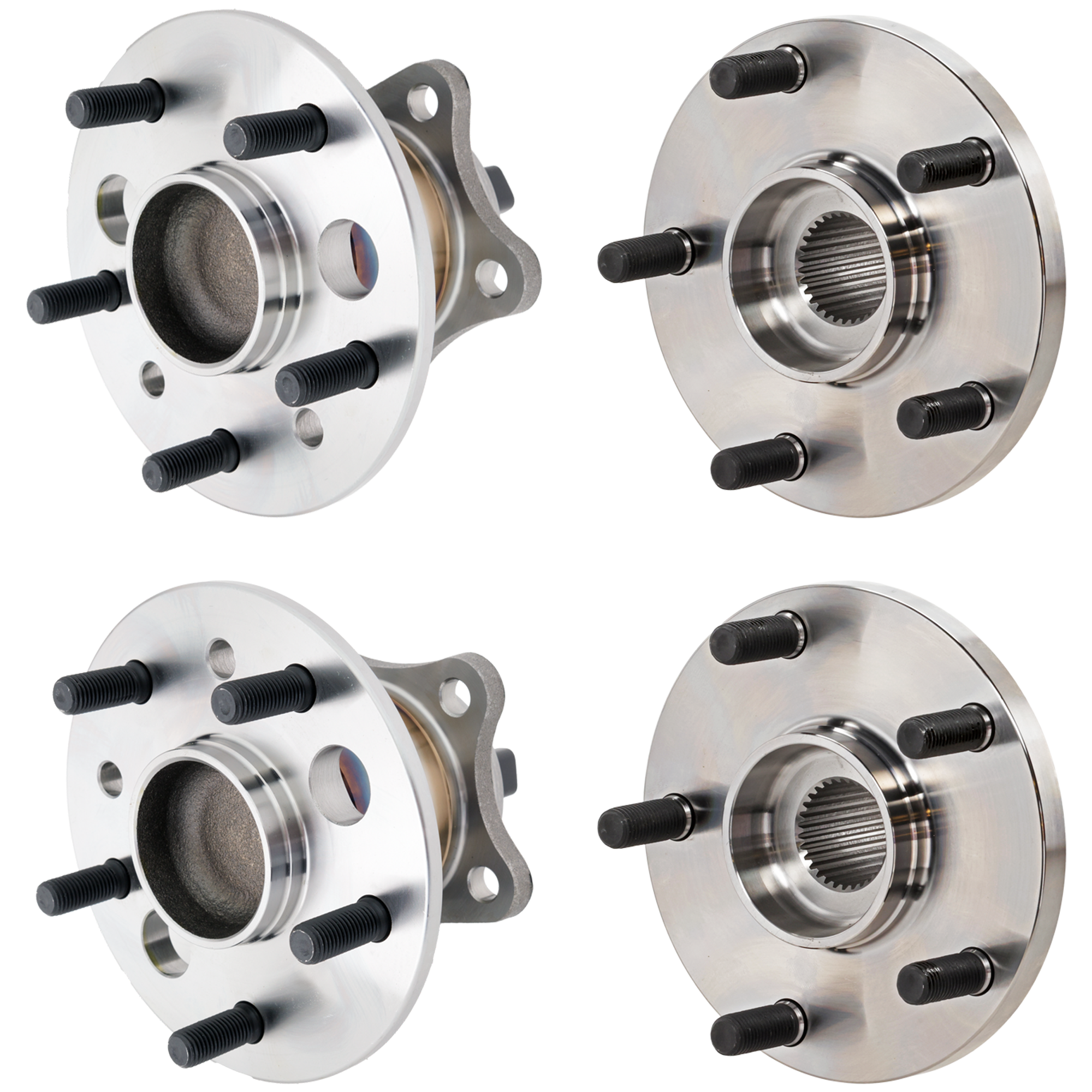 AM HIGHLANDER 01-03 AVALON 05-12 REAR HUB ASSEMBLY RH AND LH 5 Lugs SKU SET JT283713-4 A OEM 4245048011-4246048011-43502080