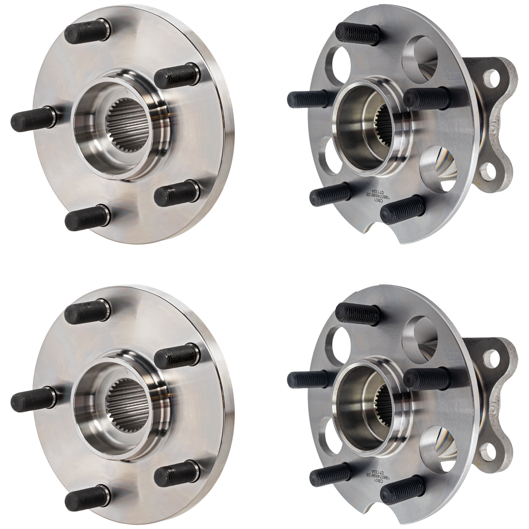 AM RX330-04-06 VENZA 09-14 REAR HUB ASSEMBLY RH AND LH 5 Studs All Wheel Drive SKU SET JT283713-4 B OEM 424100E050-4350208010-435020E0