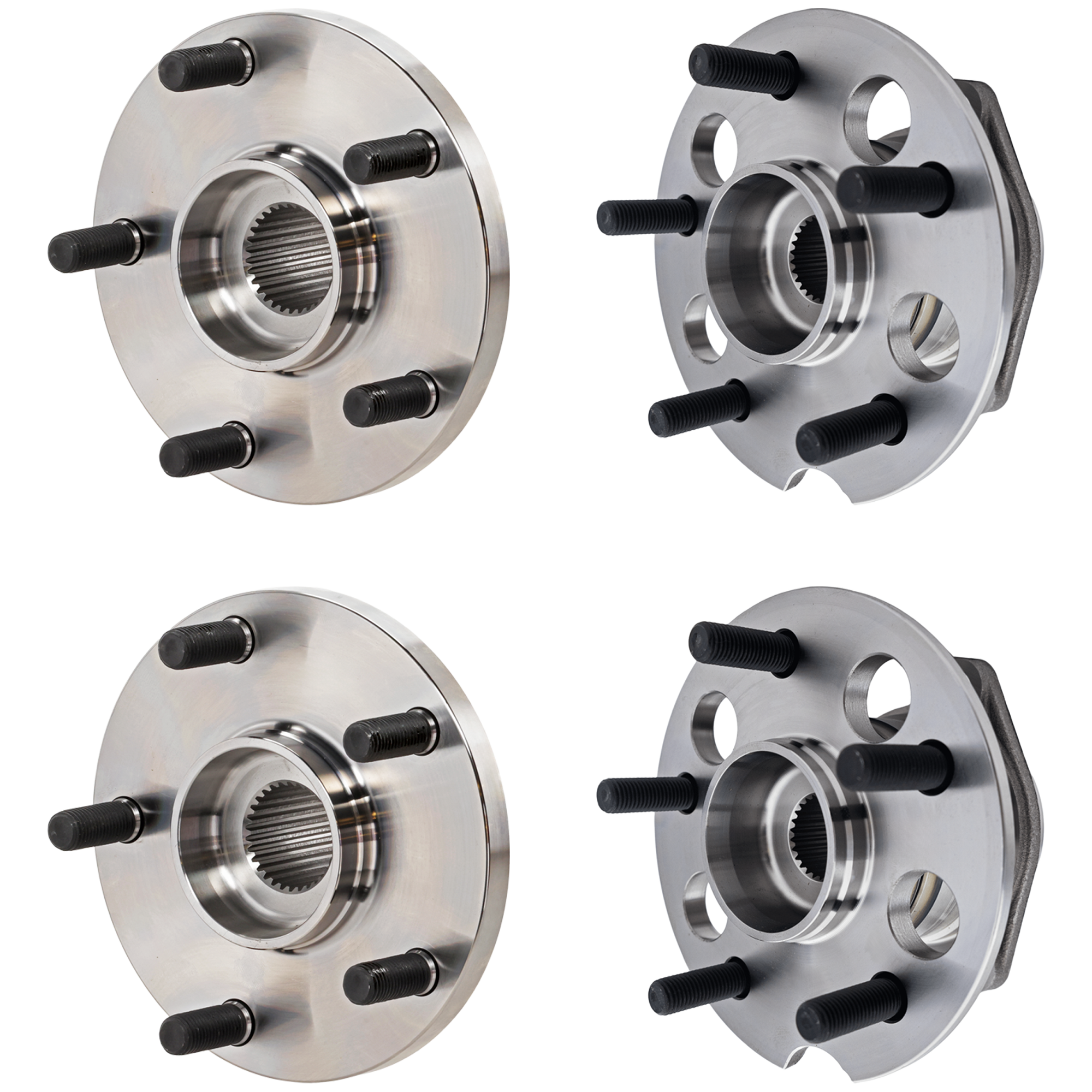 AM SIENNA 04-10 FRONT AND REAR HUB ASSEMBLY RH AND LH AWD SKU SET JT283713-4 F OEM 4350208010-435020E030-43502AA0