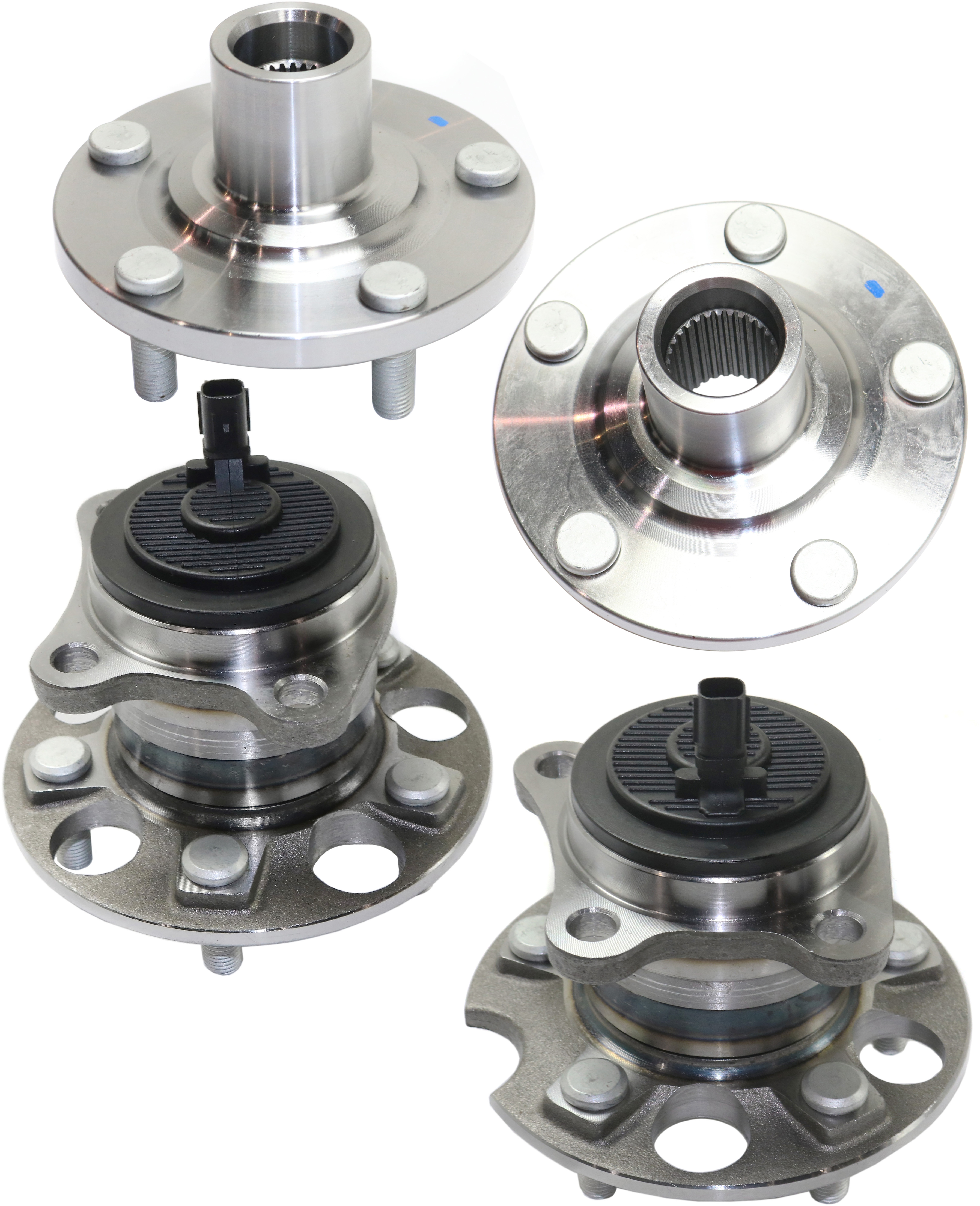 AM VENZA 09-16 FRONT AND REAR HUB ASSEMBLY RH AND LH Set of 4-5 Lugs 5 x 4.5 in. Bolt Pattern Front Wheel Drive SKU SET JT283713-4 G OEM 424500T010-424600T010-43502080
