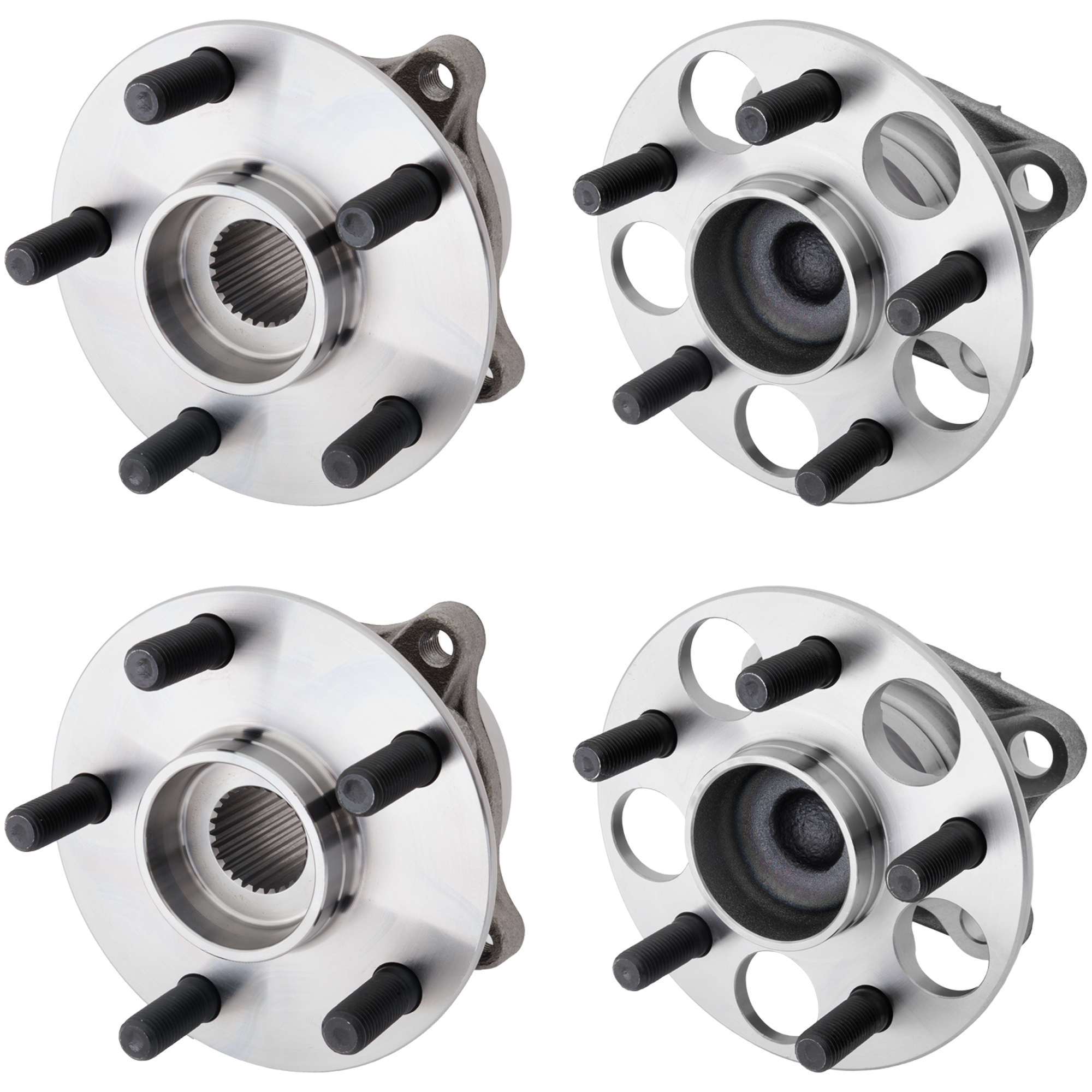 AM PRIUS 10-15 PRIUS PLUG IN 12-15 FRONT AND REAR HUB ASSEMBLY RH AND LH SKU SET JT283716-4 OEM 103284-4245047040 BR930931 G86