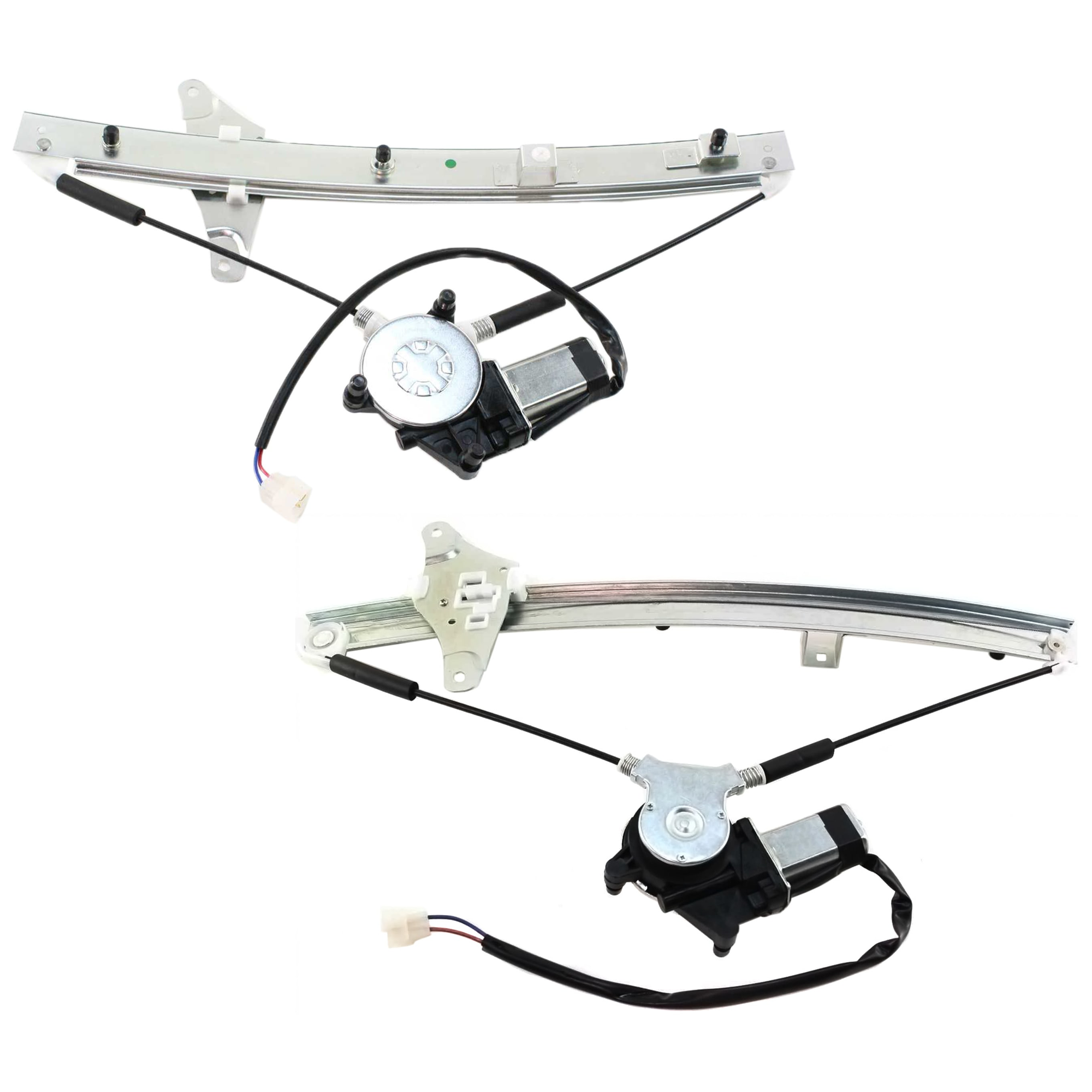 AM CAMRY 92-96 FRONT WINDOW REGULATOR RH AND LH Power w Motor Sedan SKU SET JT462903 Partslink TO1350122 TO1351122 OEM 6981006021-6982006021
