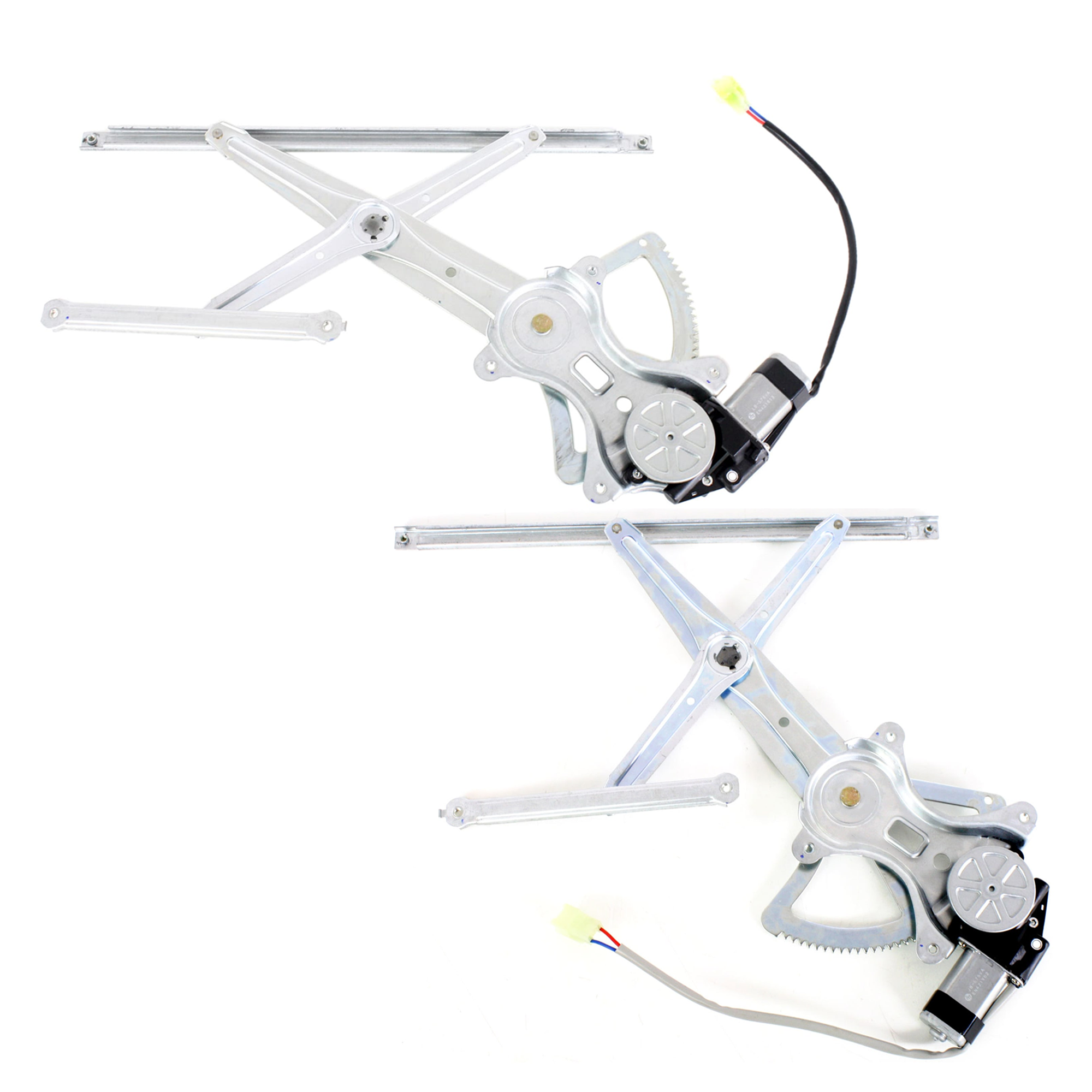 AM TACOMA 05-23 FRONT WINDOW REGULATOR RH AND LH Power w Motor =REAR Crew Cab SKU SET JT462937 Partslink TO1350167 TO1351167 OEM 6980104040-6980204040