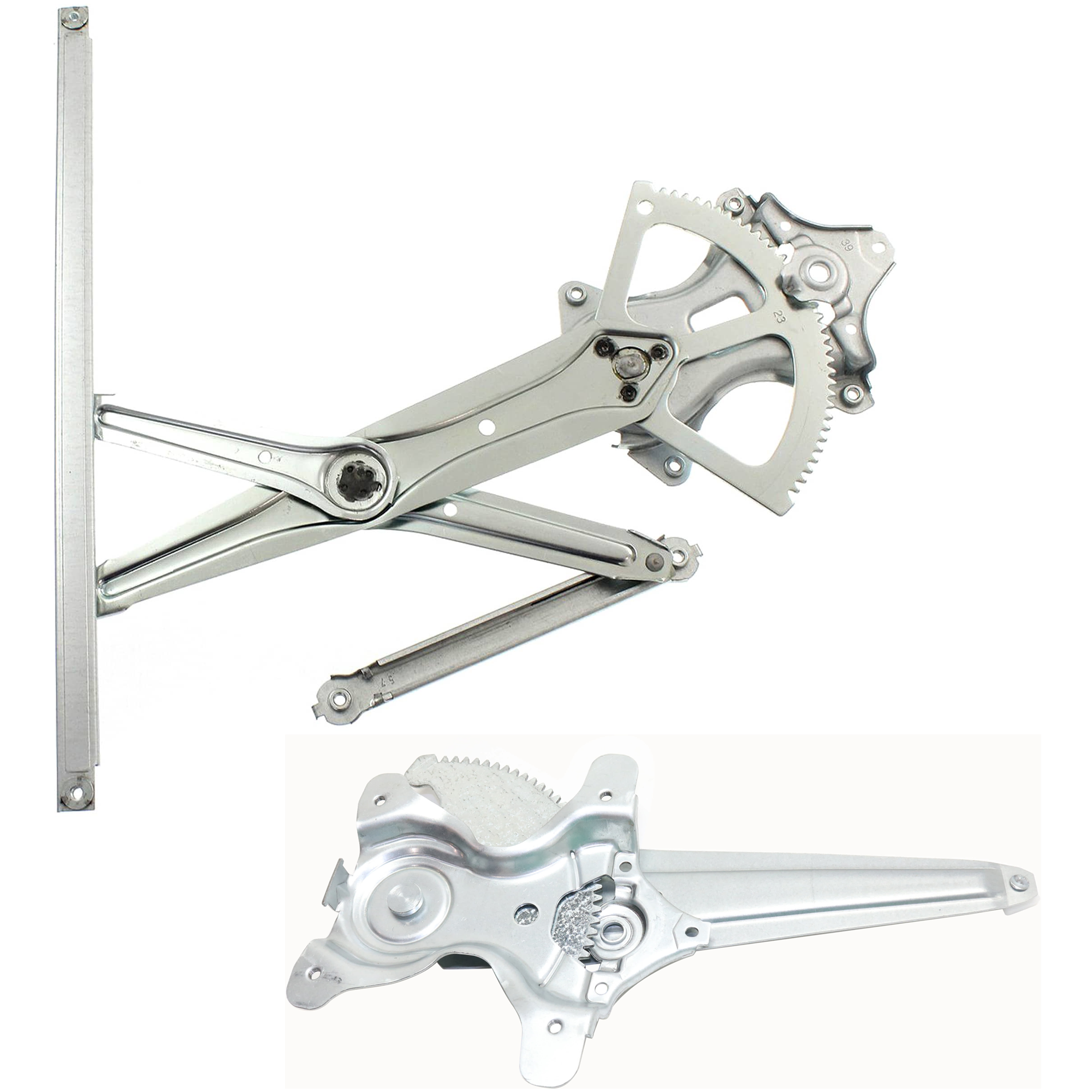 AM XB 08-15 COROLLA 09-13 FRONT AND REAR WINDOW REGULATOR LH Power w o Motor Corolla Japan Built Vehicle SKU SET JT462980 Partslink LX1550112 TO1350198 OEM 6980212220-6980412180