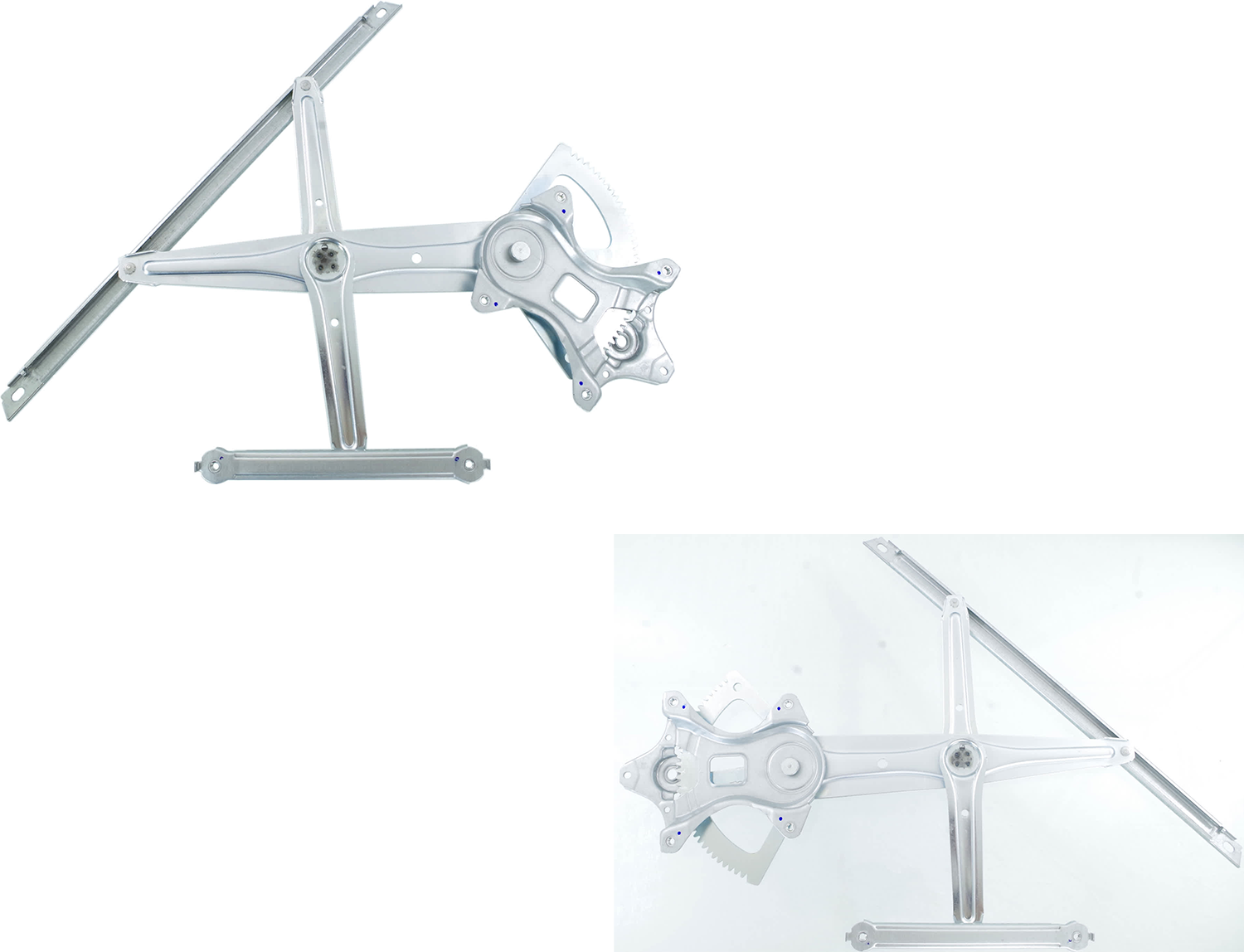 AM RAV4-13-18 FRONT WINDOW REGULATOR RH AND LH Power w o Motor Exc. EV Hybrid Models Japan Built Vehicle SKU SET JT462993 Partslink TO1350213 TO1351213 OEM 6980130280-6980230280