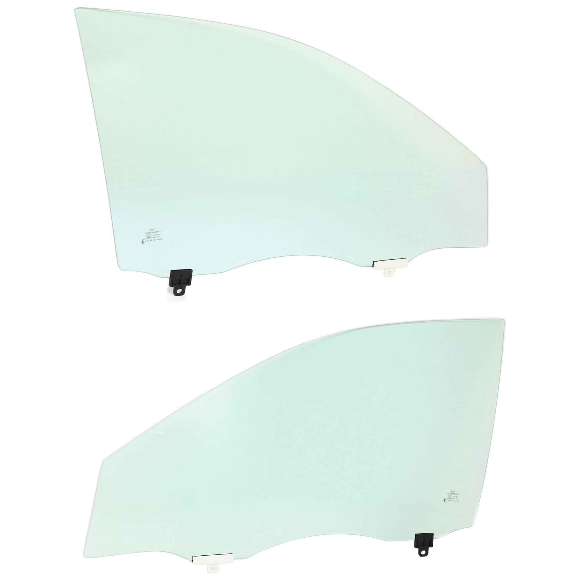 AM TOYOTA COROLLA 05-08 FRONT DOOR GLASS RH AND LH Green Tint 4 Door SKU SET JT480107 OEM 6810112A40 FD22347GTYN FD21605