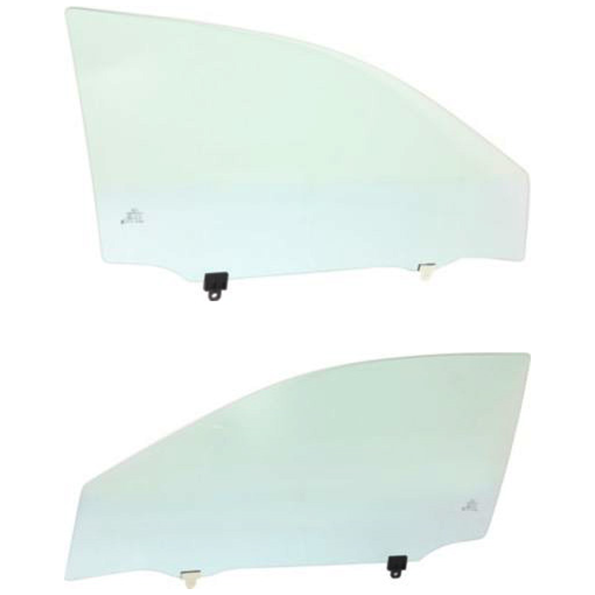 AM COROLLA 09-13 FRONT DOOR GLASS RH AND LH No Tint Japan Built w Clip SKU SET JT480109 OEM 6810112A82 FD23691GTYN 6810212
