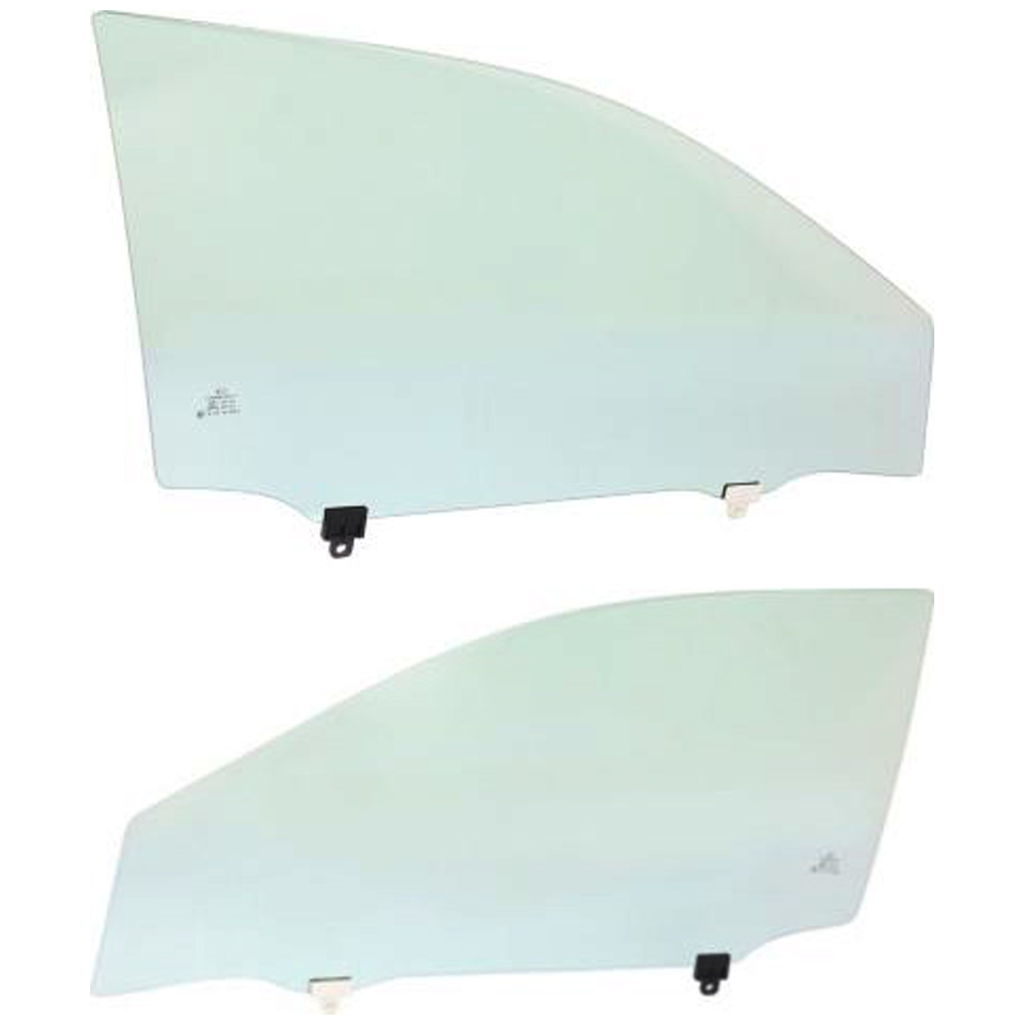 AM COROLLA 09-13 FRONT DOOR GLASS RH AND LH Green Tint North America Built Vehicle SKU SET JT480111 OEM 6810102281 FD24136GTYN 6810202