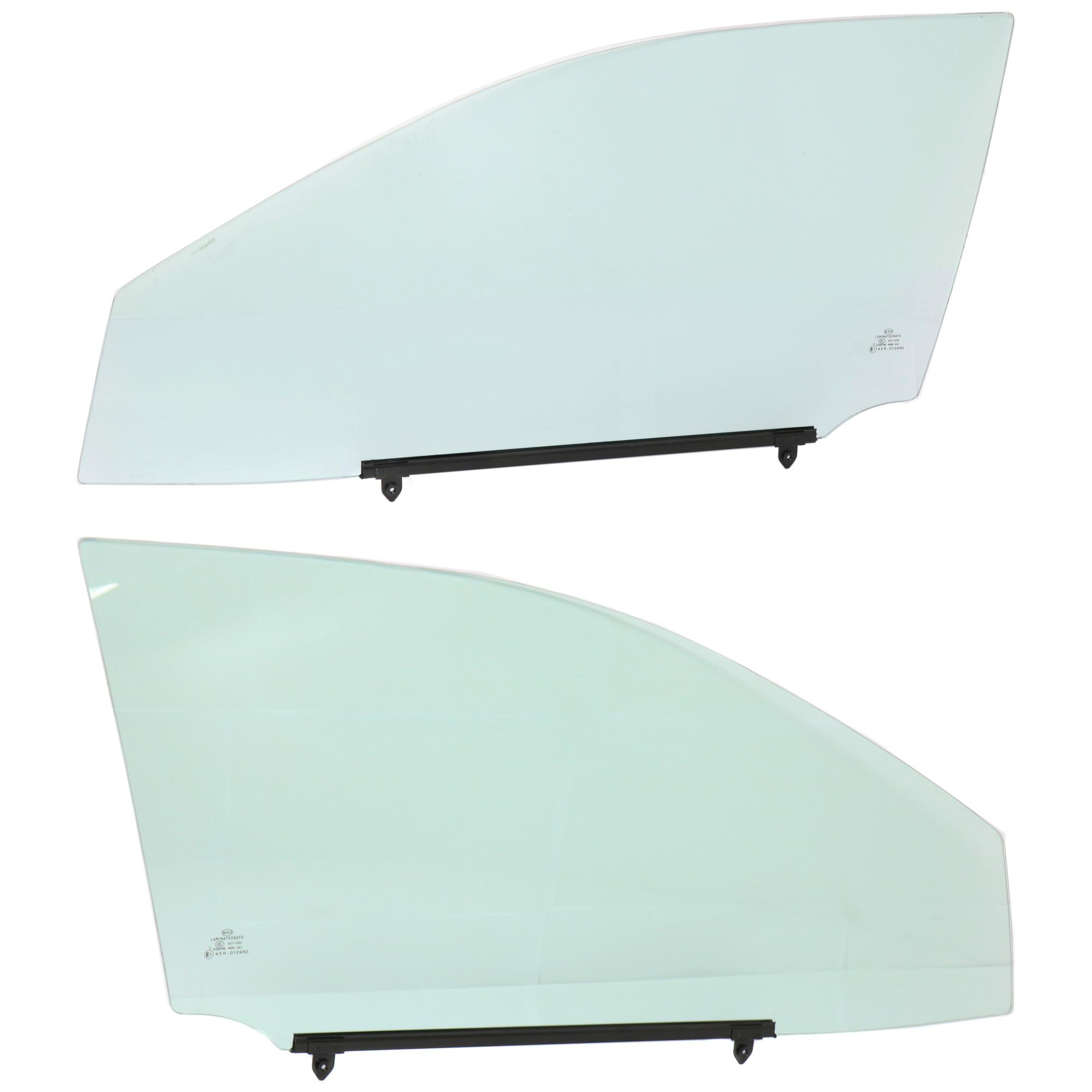 AM AVALON 13-18 FRONT DOOR GLASS RH AND LH Green Tint SKU SET JT480131 OEM 6810107030 FD25750GTYN 6810207