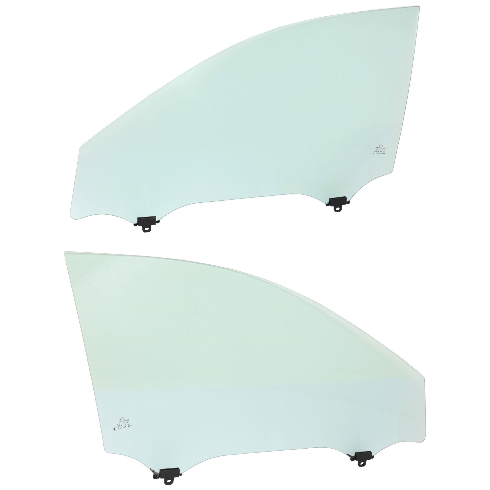 AM CAMRY 07-11 FRONT DOOR GLASS RH AND LH Green Tint SKU SET JT480133 OEM 6810133120 FD23699GTYN 6810233