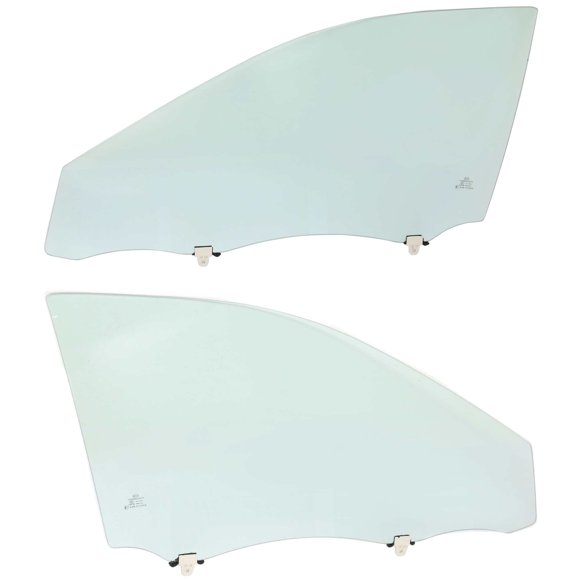 AM CAMRY 12-14 FRONT DOOR GLASS RH AND LH Green Tint SKU SET JT480135 OEM 6810106190 FD25311GTYN 6810206