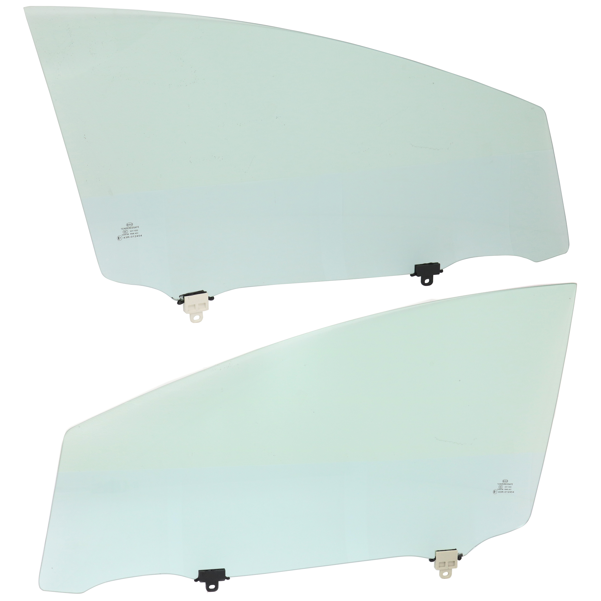 AM PRIUS 10-15 PRIUS PLUG IN 12-15 FRONT DOOR GLASS RH AND LH Green Tint SKU SET JT480157 OEM 6810147082 FD24400GTYN 6810147