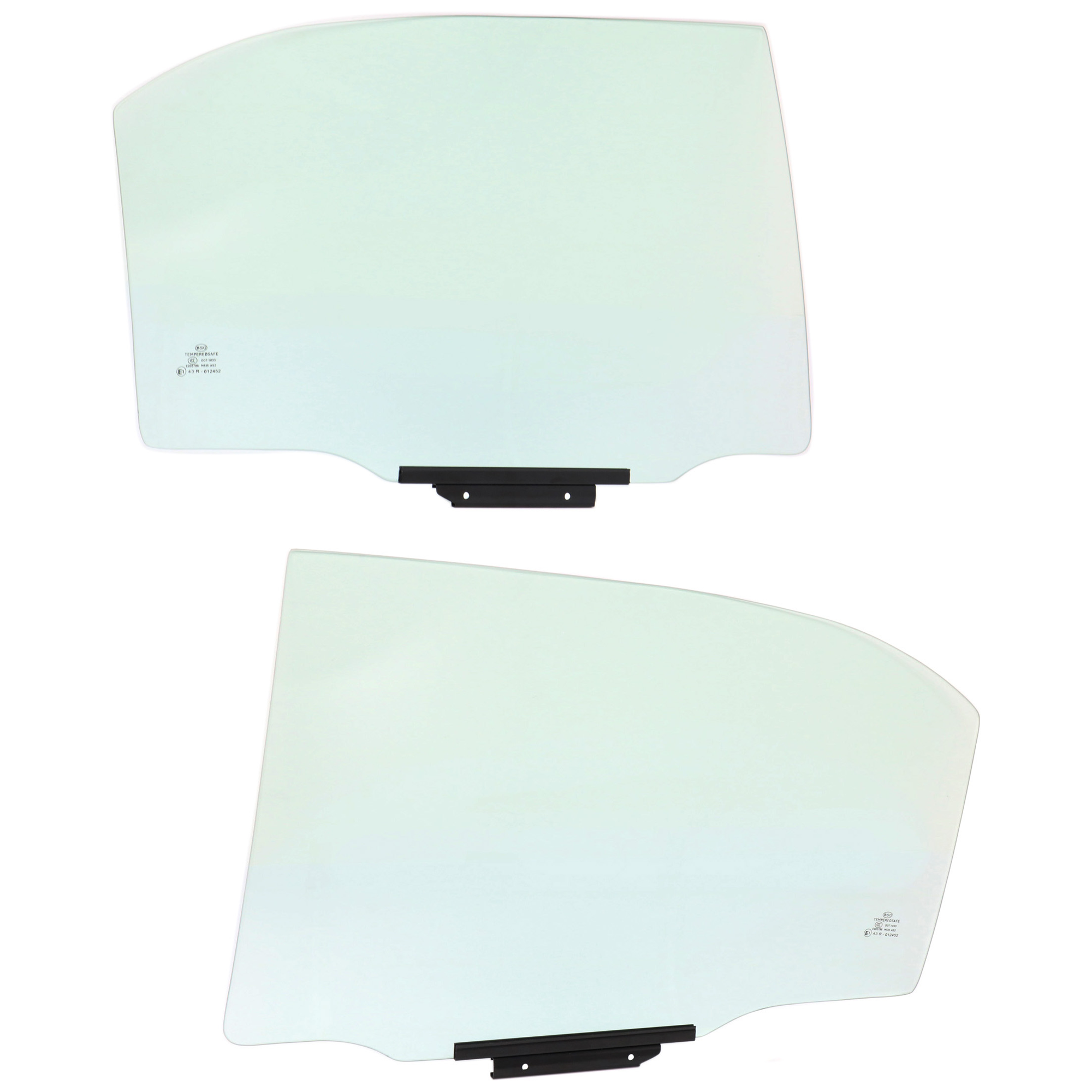 AM TOYOTA COROLLA 05-08 REAR DOOR GLASS RH AND LH Green Tint 4 Door SKU SET JT481311 OEM 6811312690 FD22349GTYN FD21607