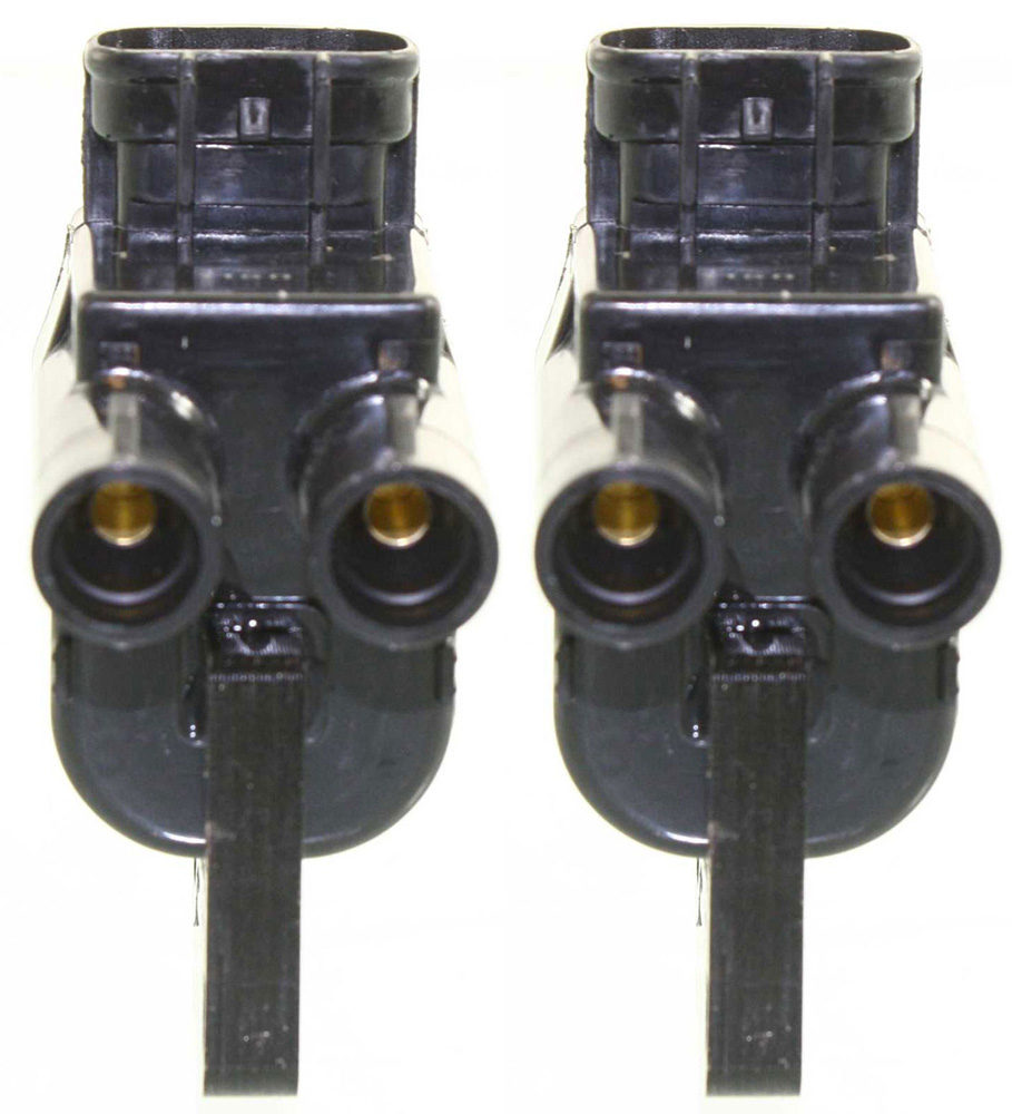 AM CAMRY 97-01 IGNITION COIL 4 Male Blade Terminals 12 Volts C Core Design SKU SET JT504602-2