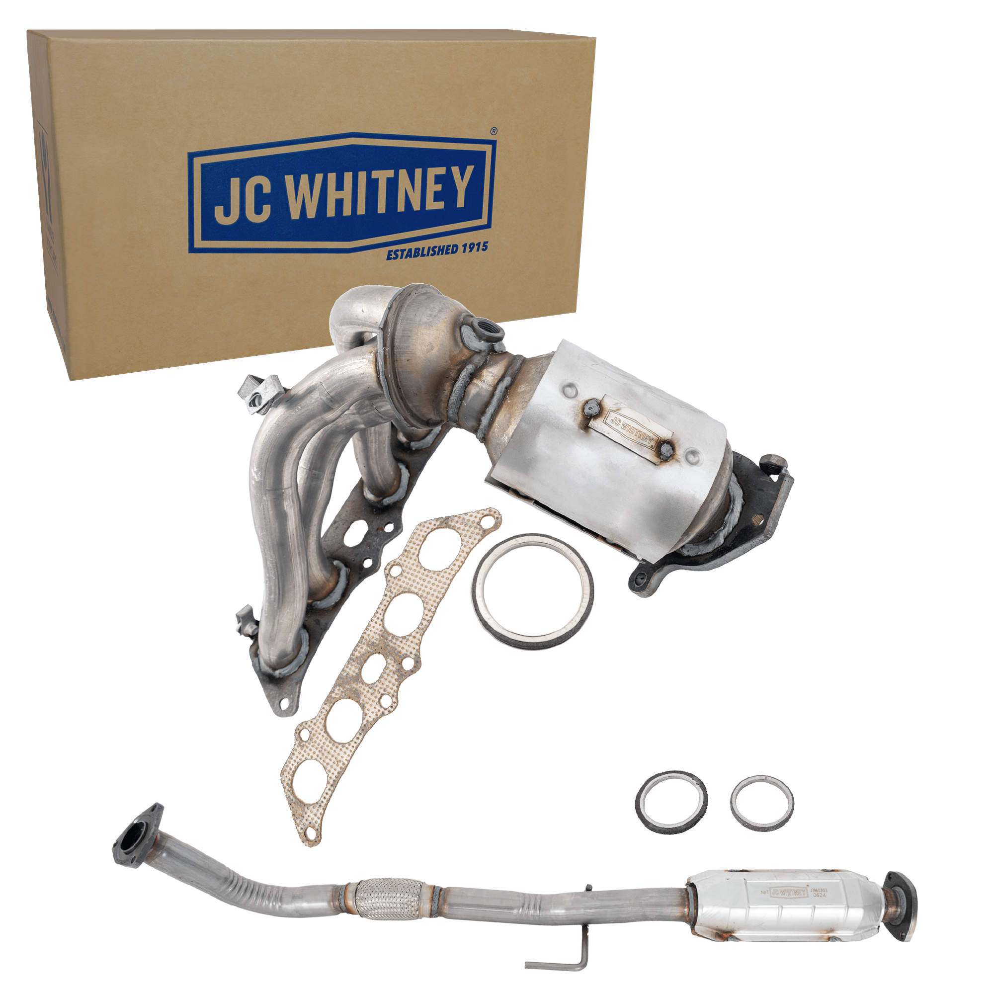 AM CAMRY 97-01 CATALYTIC CONVERTER Set of 2 Front and Rear 4 Cyl 2.2L Eng. SKU SET JT960310-2