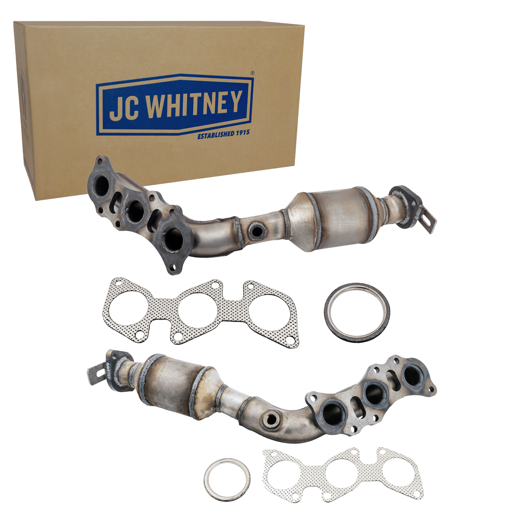 AM TACOMA 05-08 CATALYTIC CONVERTER RH AND LH 6 Cyl. 4.0L Eng. w Exhaust Manifold SKU SET JT960313
