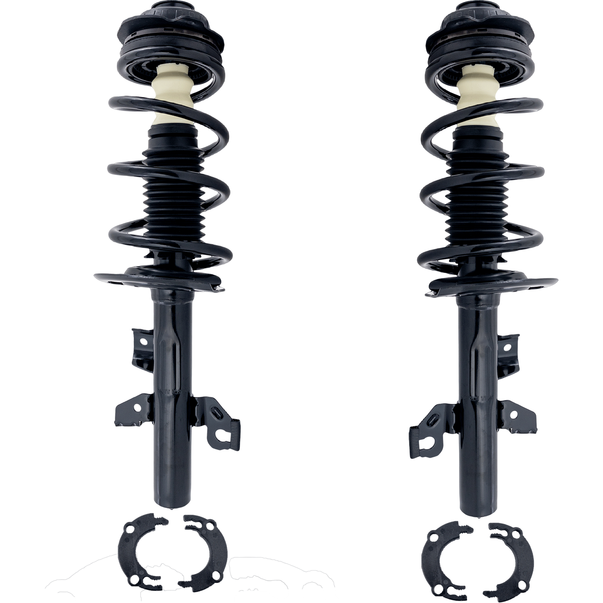 AM CHEROKEE 14-22 FRONT LOADED STRUT RH AND LH Front Wheel Drive Set of 2 SKU SET JTJ28050009
