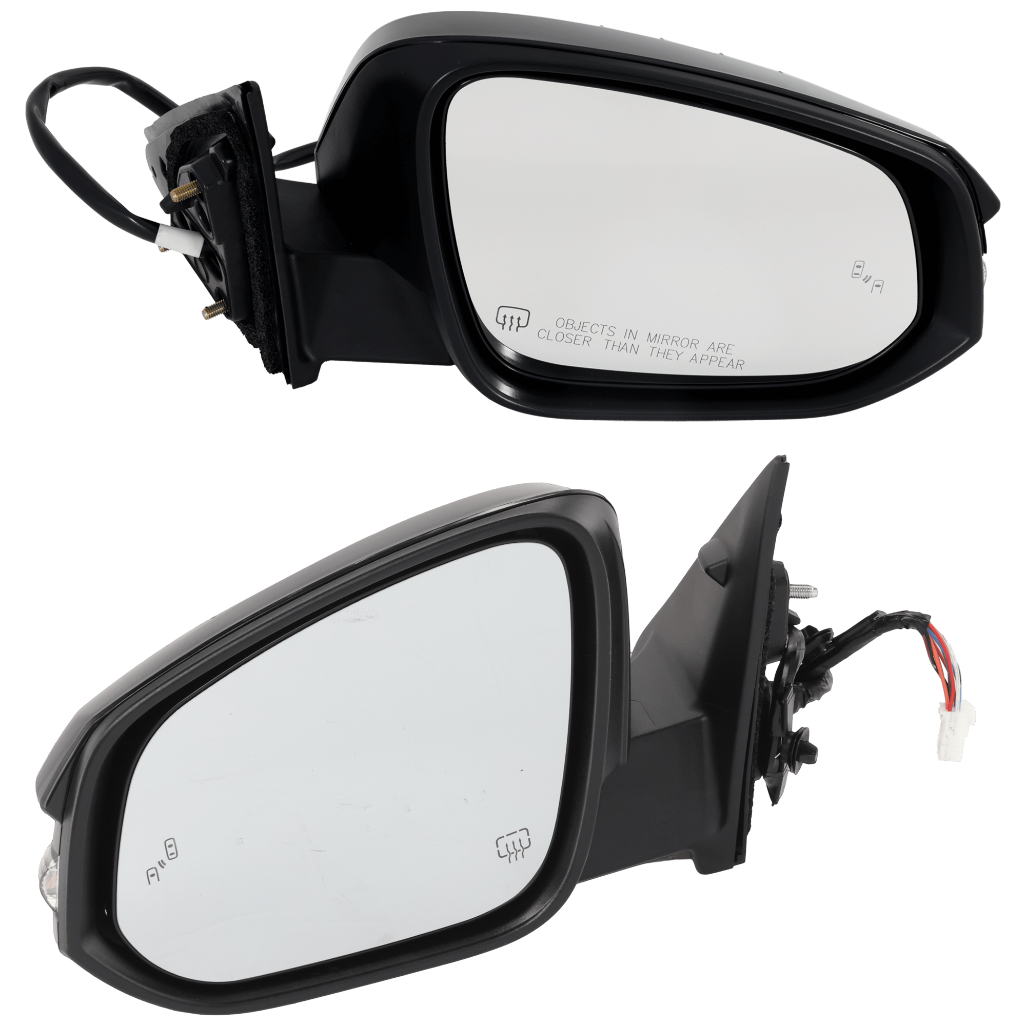 AM Mirror SKU SET JTY01ER S A Partslink TO1321409 OEM 879100E340 PFM 879400E143