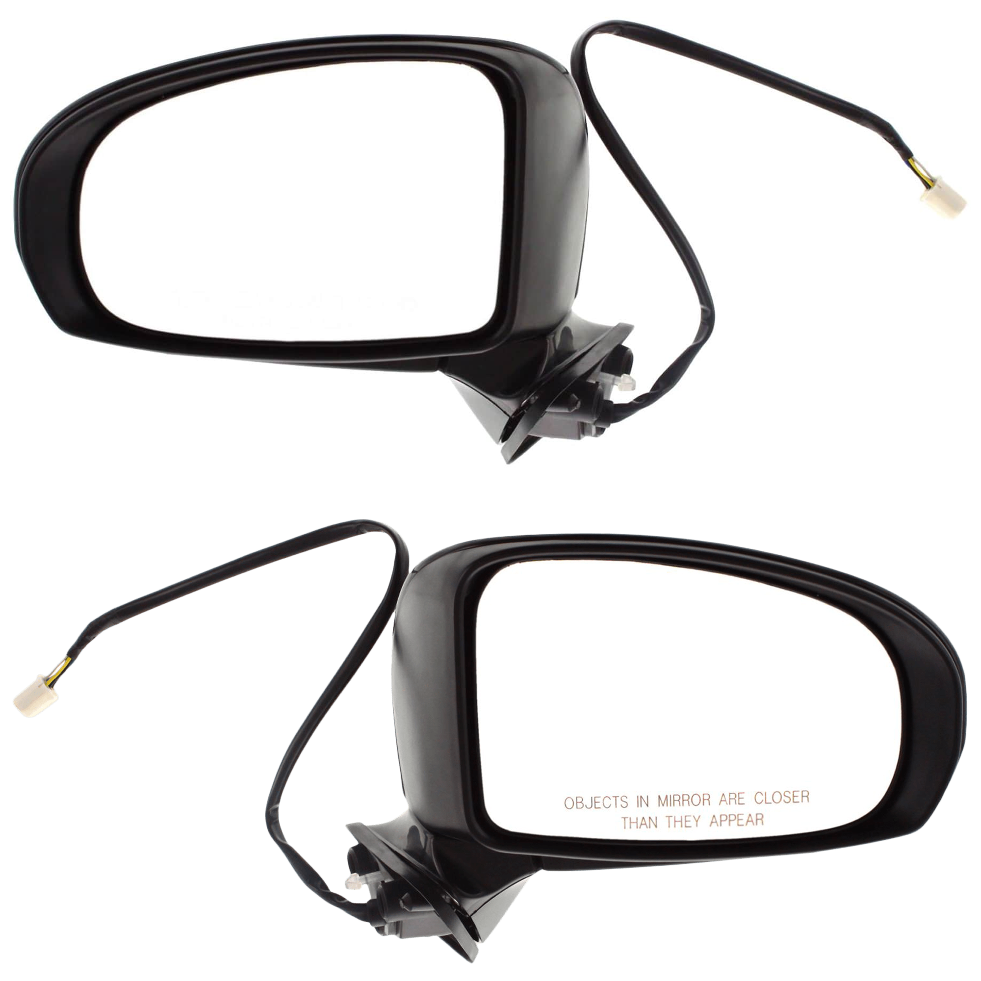 AM PRIUS 10-15 PRIUS PLUG IN 12-15 MIRROR RH AND LH Power Manual Folding Heated Paintable No Signal Light Exc. 15-15 Persona Series Model SKU SET JTY108ER Partslink TO1320262 TO1321262 OEM 8791047180-8794047180