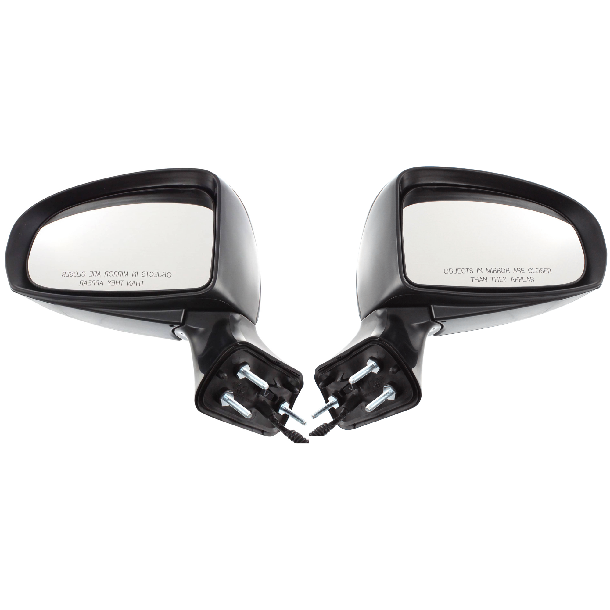 AM VENZA 09-13 MIRROR RH AND LH Power Manual Folding Non Heated Paintable SKU SET JTY109ER Partslink TO1320257 TO1321257 OEM 879100T010C0-879400T010C0