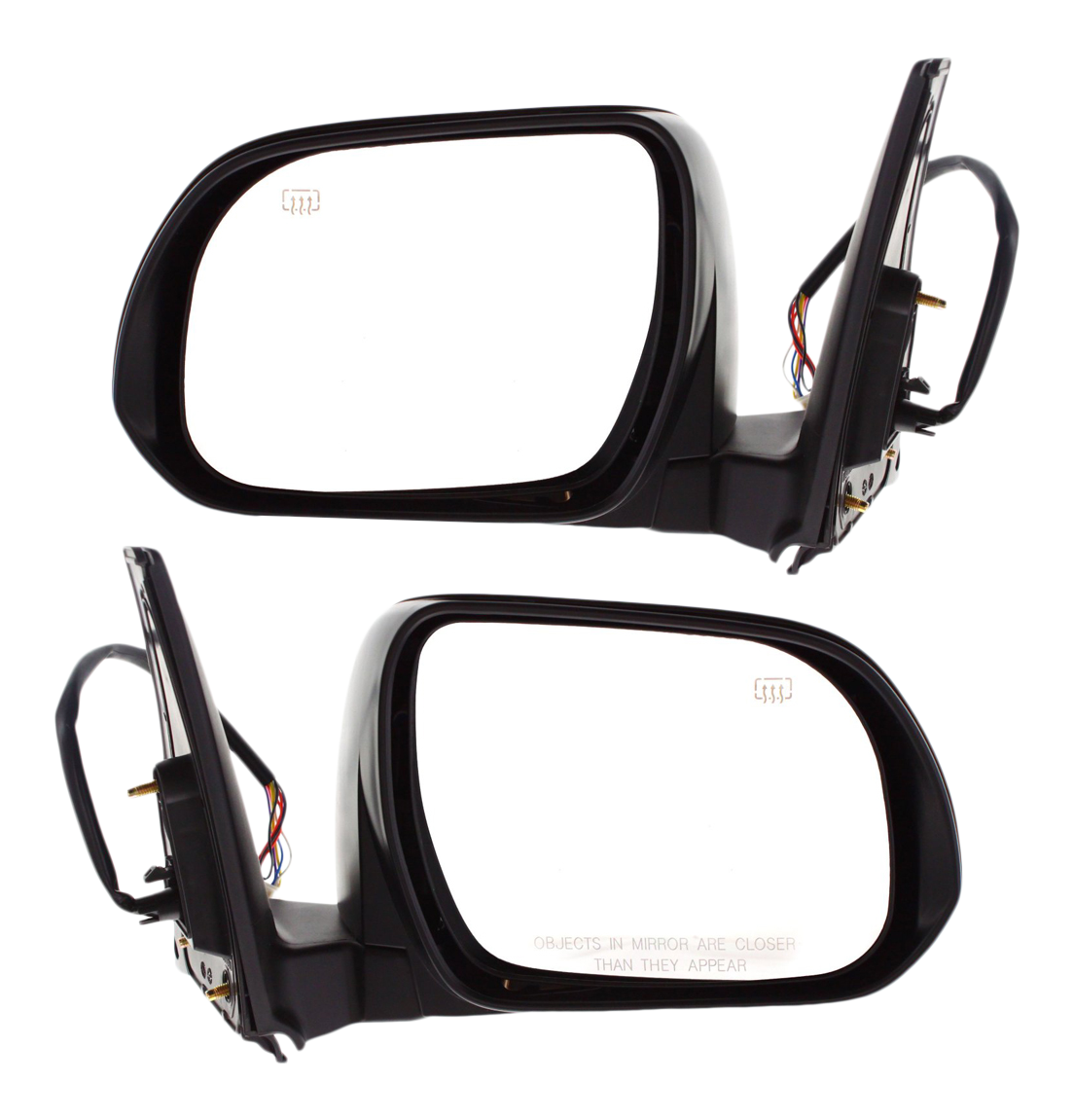 AM 4RUNNER 10-13 MIRROR RH AND LH Power Manual Folding Heated Paintable w In housing Signal Light No Auto dimming BSD Memory SKU SET JTY111ER S Partslink TO1320263 TO1321263 OEM 8791035A61 PFM 8794035A31 PFM