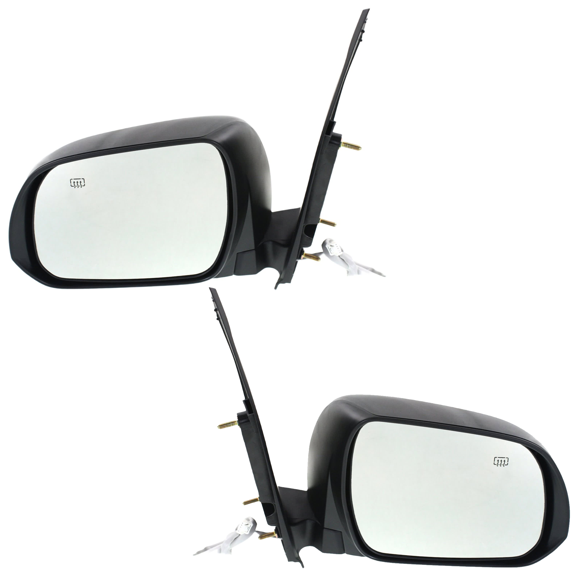 AM SIENNA 11-12 MIRROR RH AND LH Power Manual Folding Heated Paintable No Signal Light SKU SET JTY113ER Partslink TO1320265 TO1321265 OEM 8791008092C0-8794008092C0