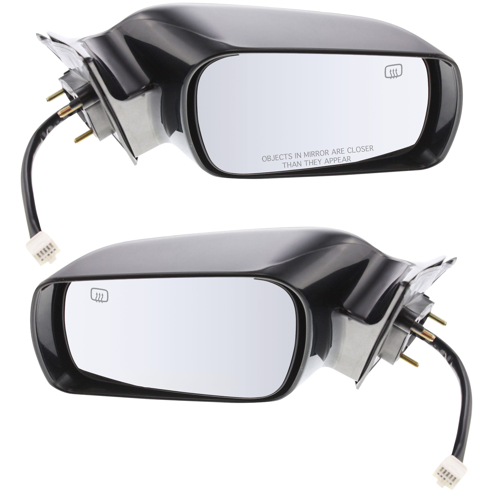 AM AVALON 00-04 MIRROR RH AND LH Power Non Folding Heated Paintable w Memory No Auto dimming BSD and Signal Light SKU SET JTY115ER Partslink TO1320209 TO1321209 OEM 87910AC031C0-87940AC030C0