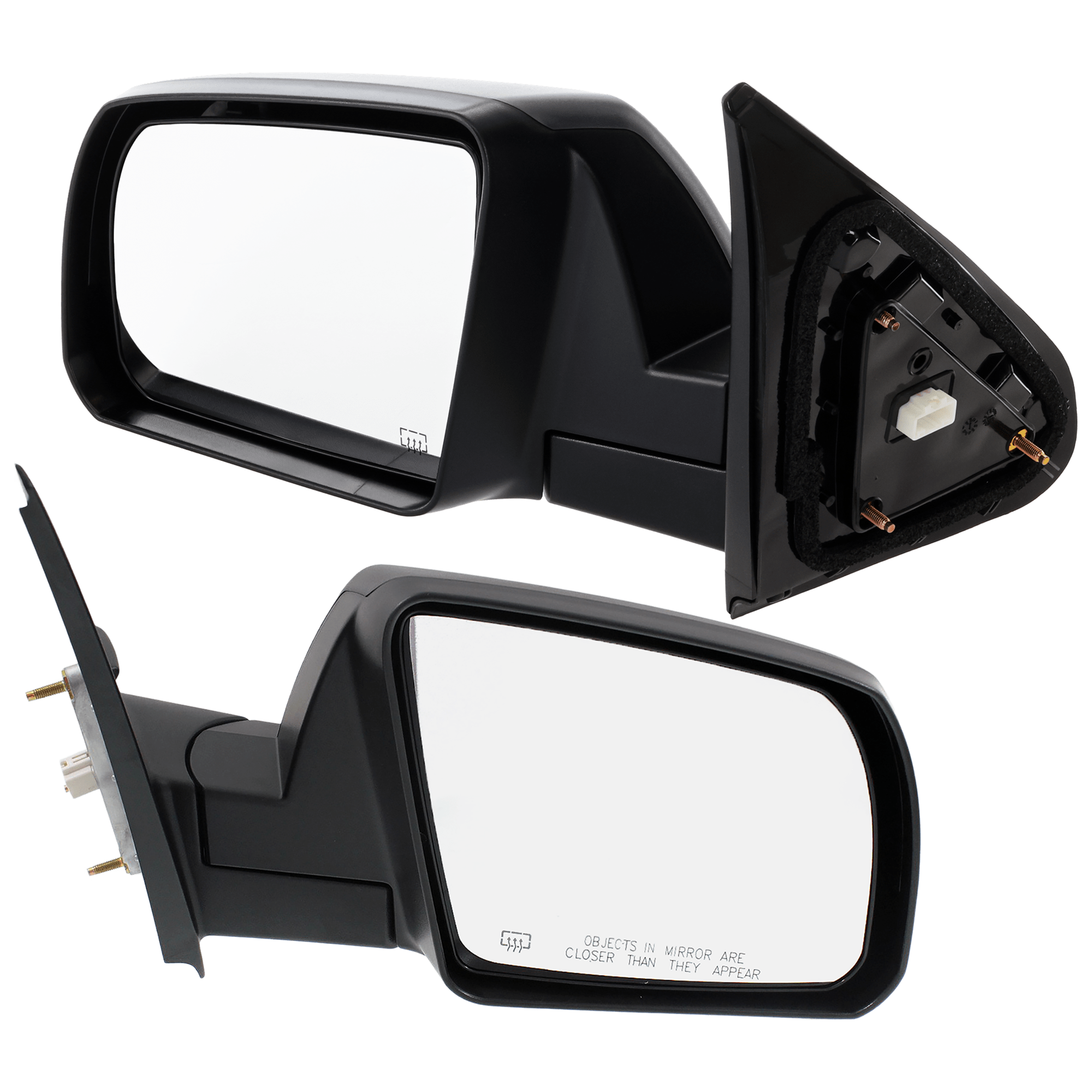 AM TUNDRA 14-21 MIRROR RH AND LH Non Towing Power Manual Folding Heated Textured No Signal Light w C. C.Spec w o Lane Change Assist SKU SET JTY122ER Partslink TO1320302 TO1321302 OEM 879100C440-879400C460
