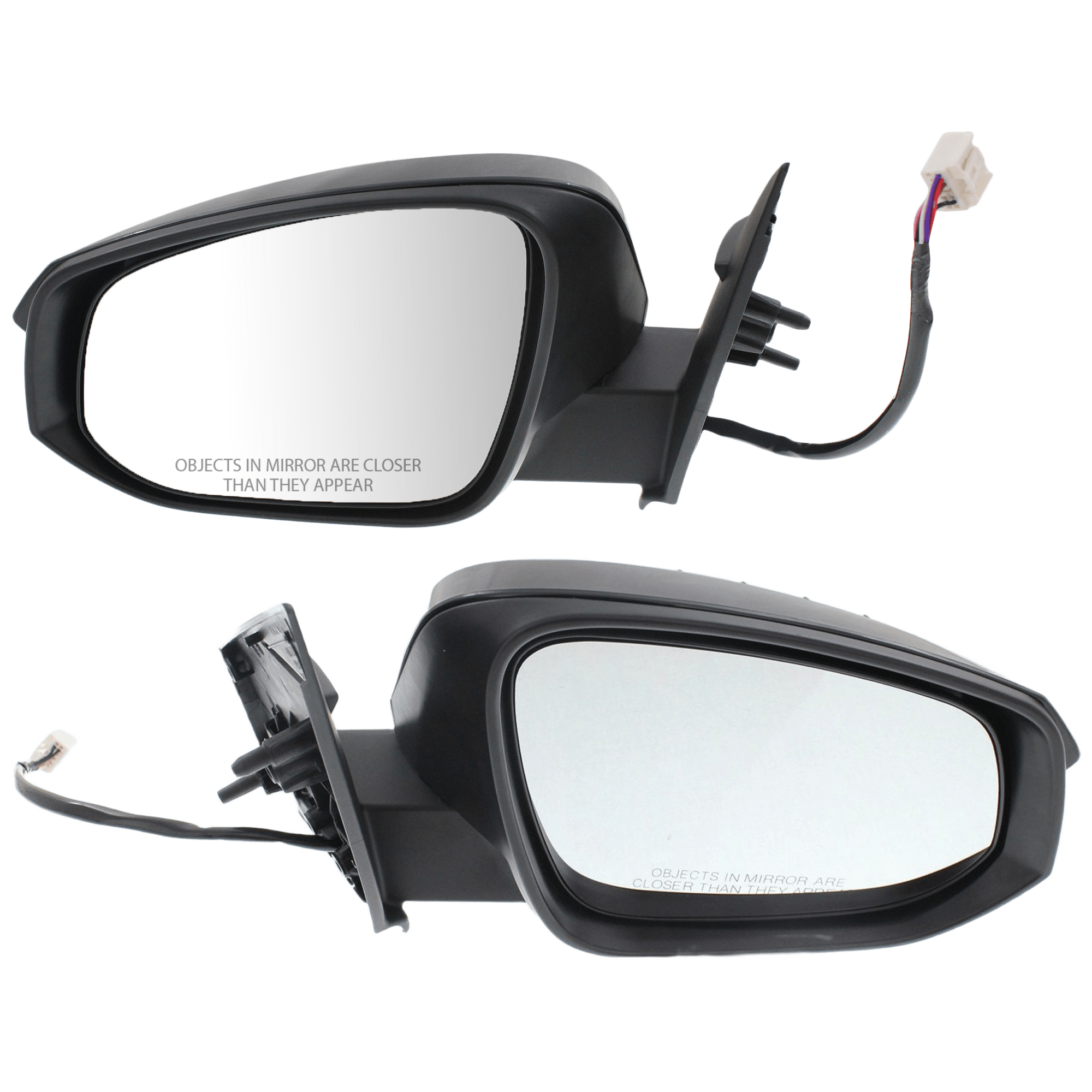 AM RAV4-13-15 MIRROR RH AND LH Power Manual Folding Heated Paintable w LED Signal Light No BSD Exc. EV Model Japan North America Built Vehicle To 11-14 SKU SET JTY124ER S Partslink TO1320310 TO1321310 OEM 879100R080C0-8791042B80-879400