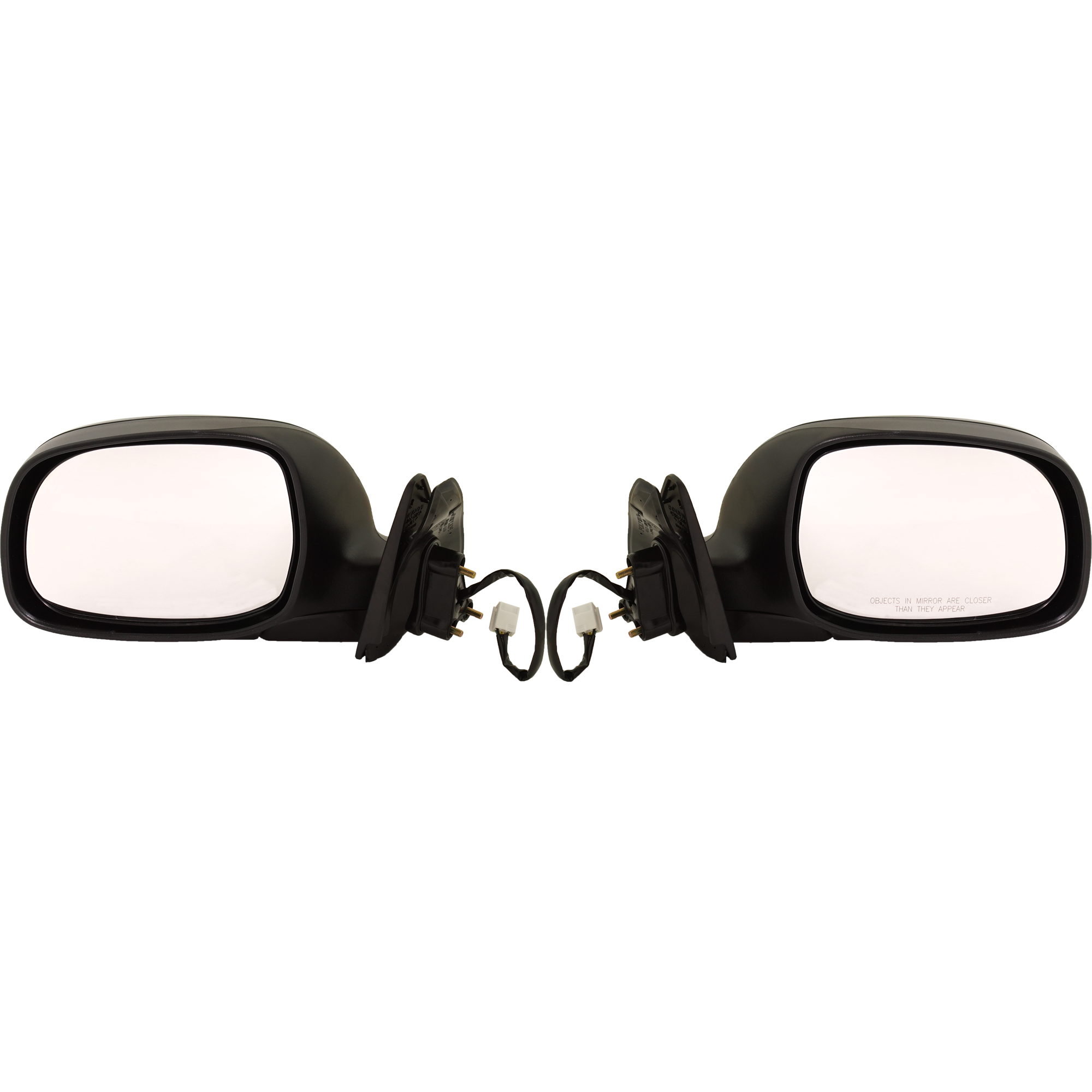 AM TUNDRA 03-06 MIRROR RH AND LH Non Towing Power Heated Manual Folding Paintable Limited Model Access Cab SKU SET JTY127ER Partslink TO1320208 TO1321208 OEM 879100C120C0-879400C110C0