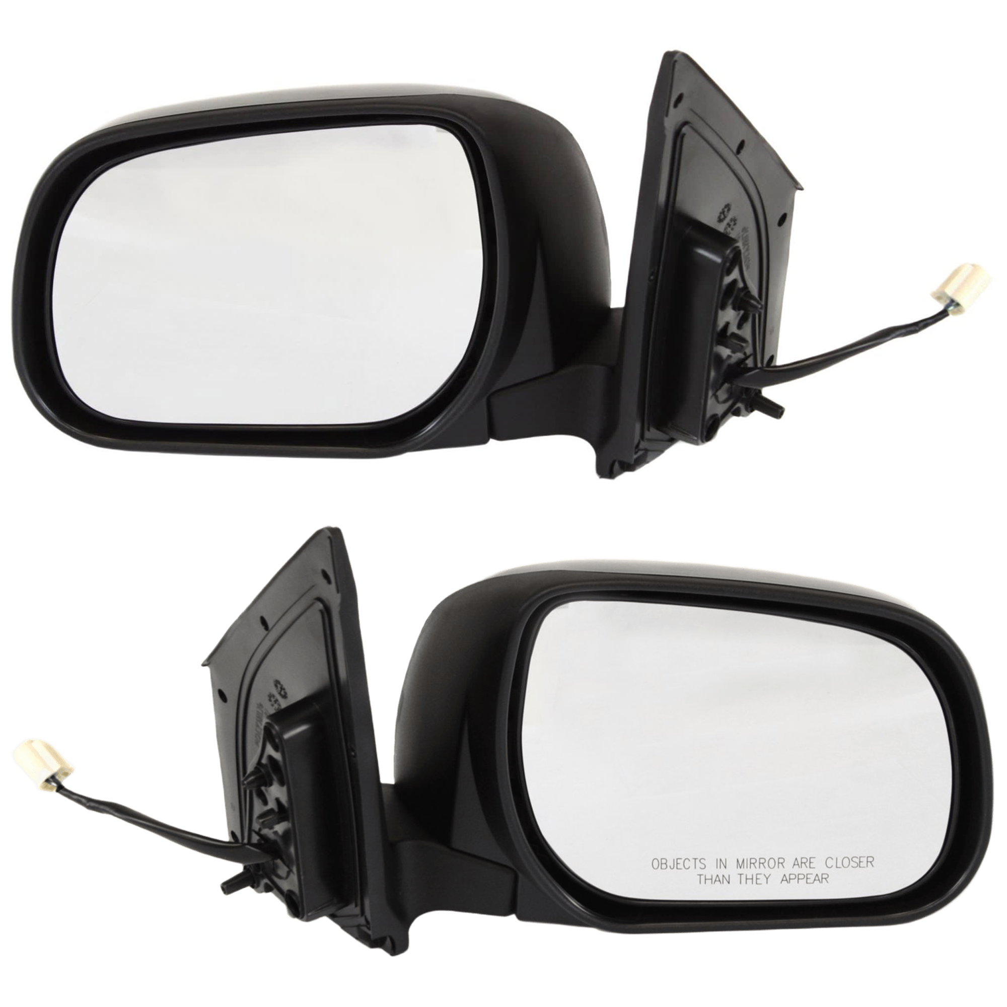 AM RAV4-09-12 MIRROR RH AND LH Power Manual Folding Non Heated Paintable No Signal Light North America Built Vehicle SKU SET JTY143ER OEM 879080R010 PFM 879090R010 PFM